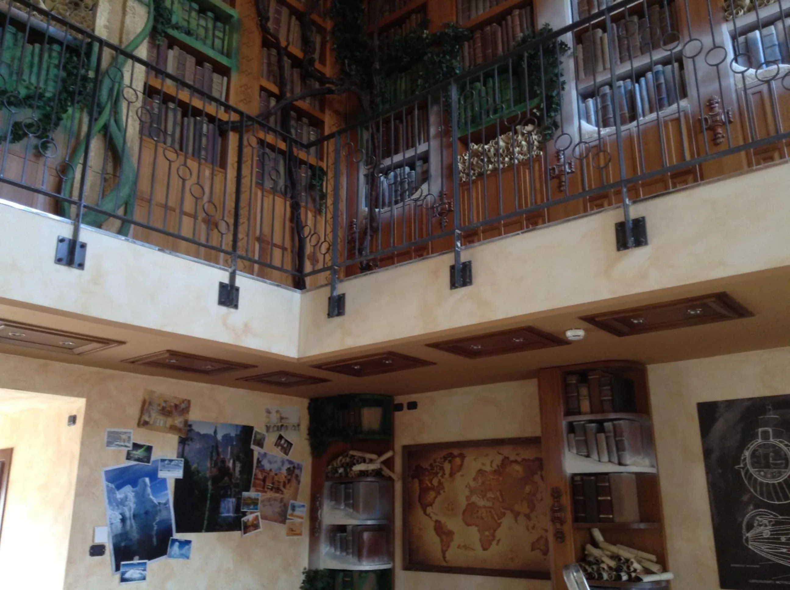 Decorative detail in Gardaland Adventure Hotel