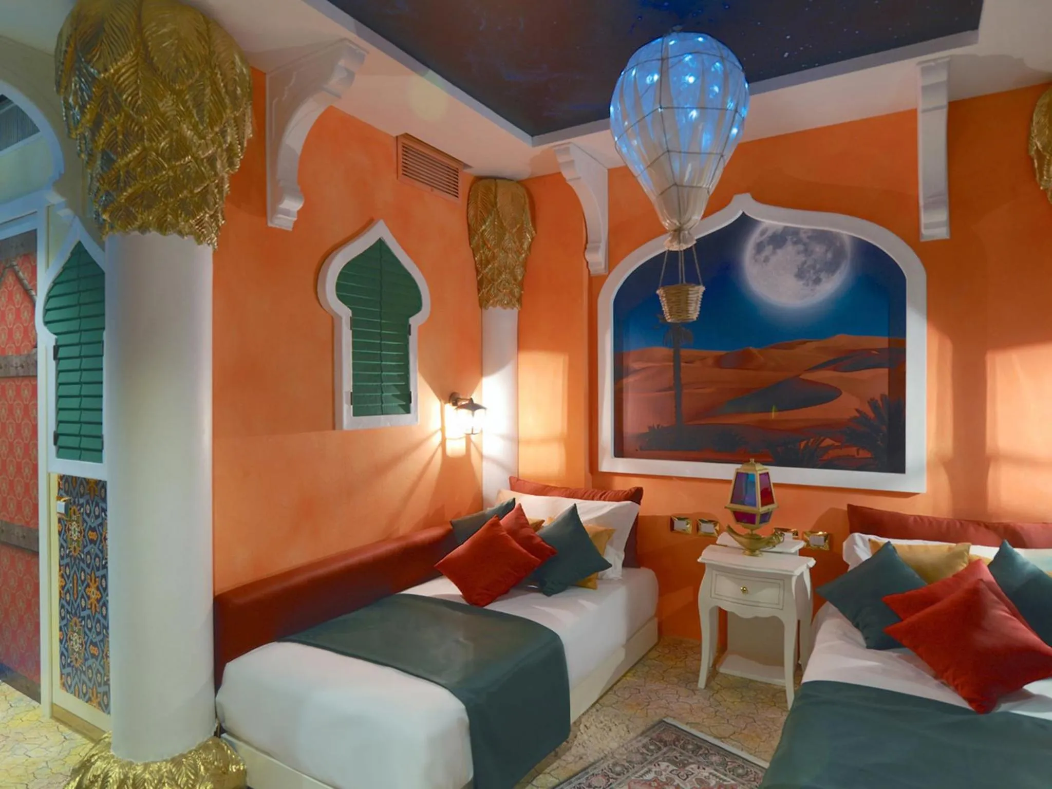 Photo of the whole room in Gardaland Adventure Hotel