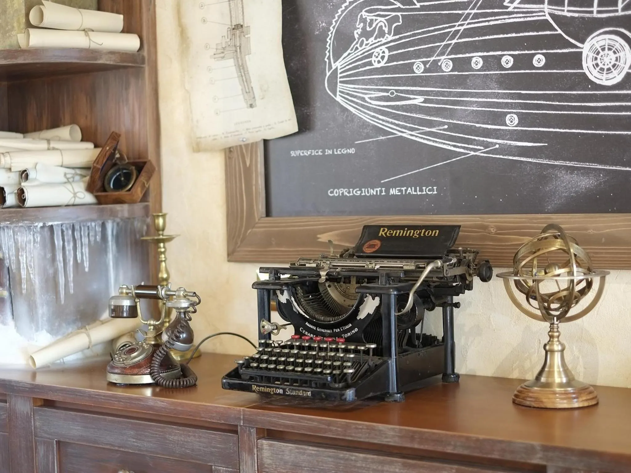 Decorative detail in Gardaland Adventure Hotel