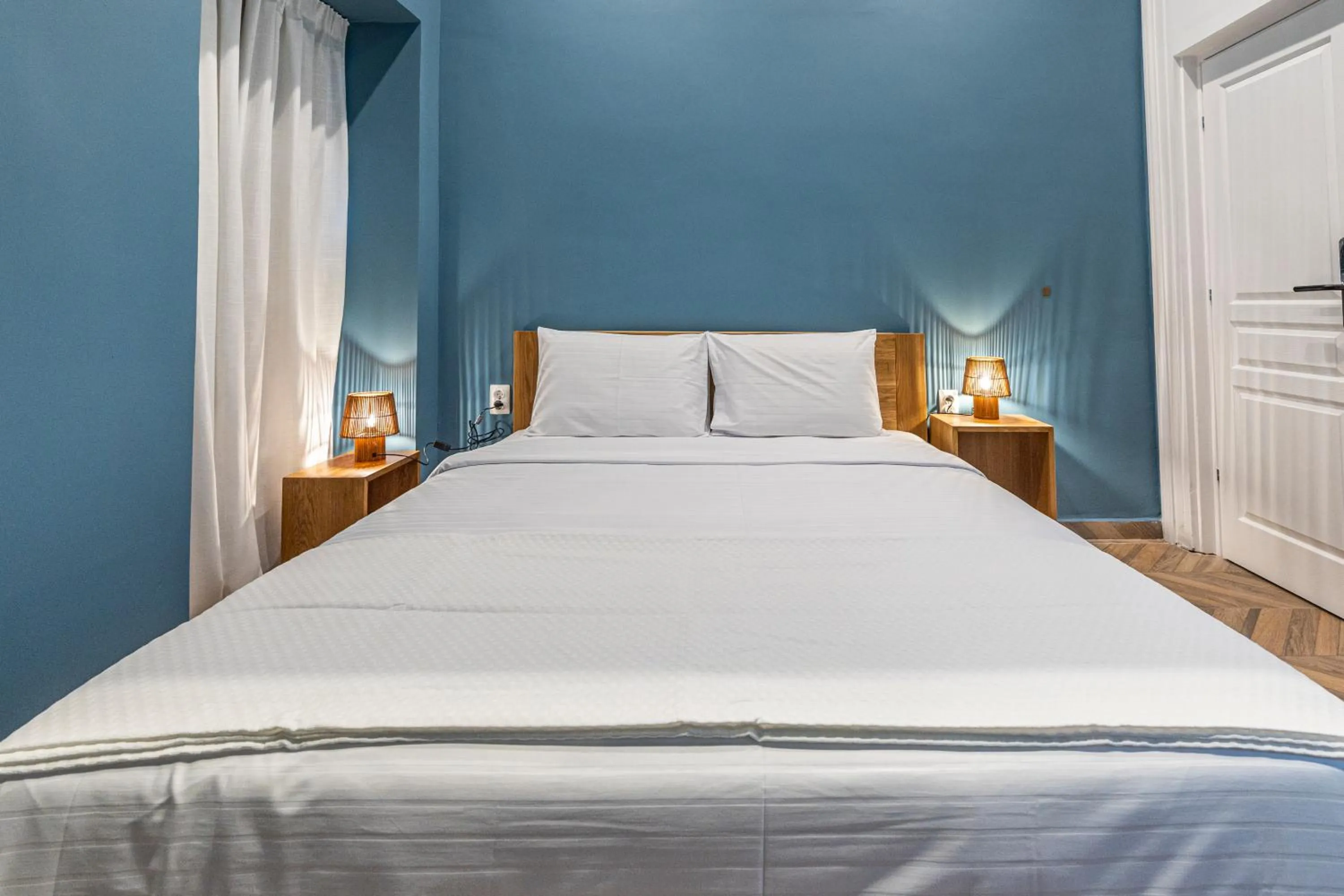 Decorative detail, Bed in Iliotropio Athens, Thisio