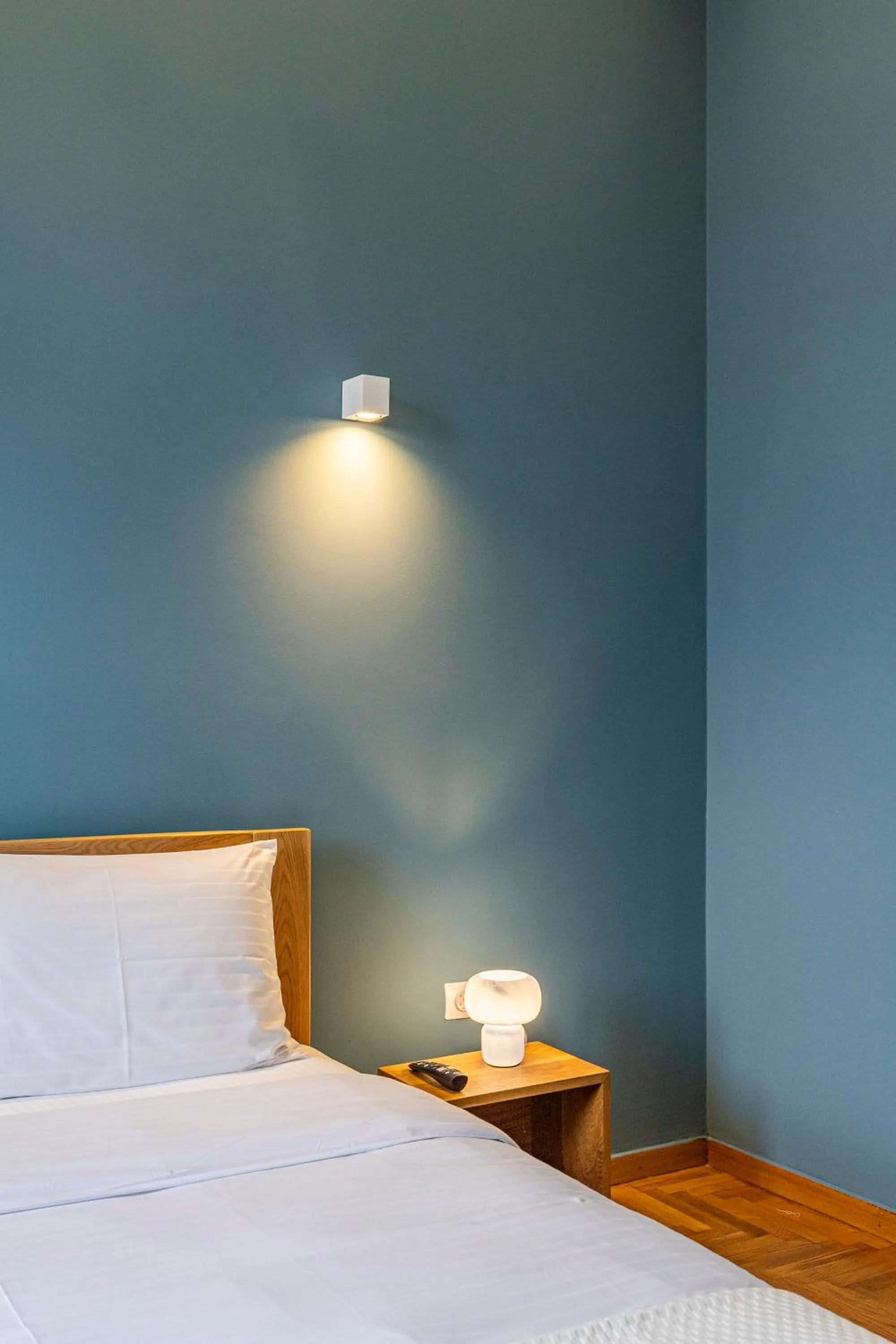 Bed in Iliotropio Athens, Thisio