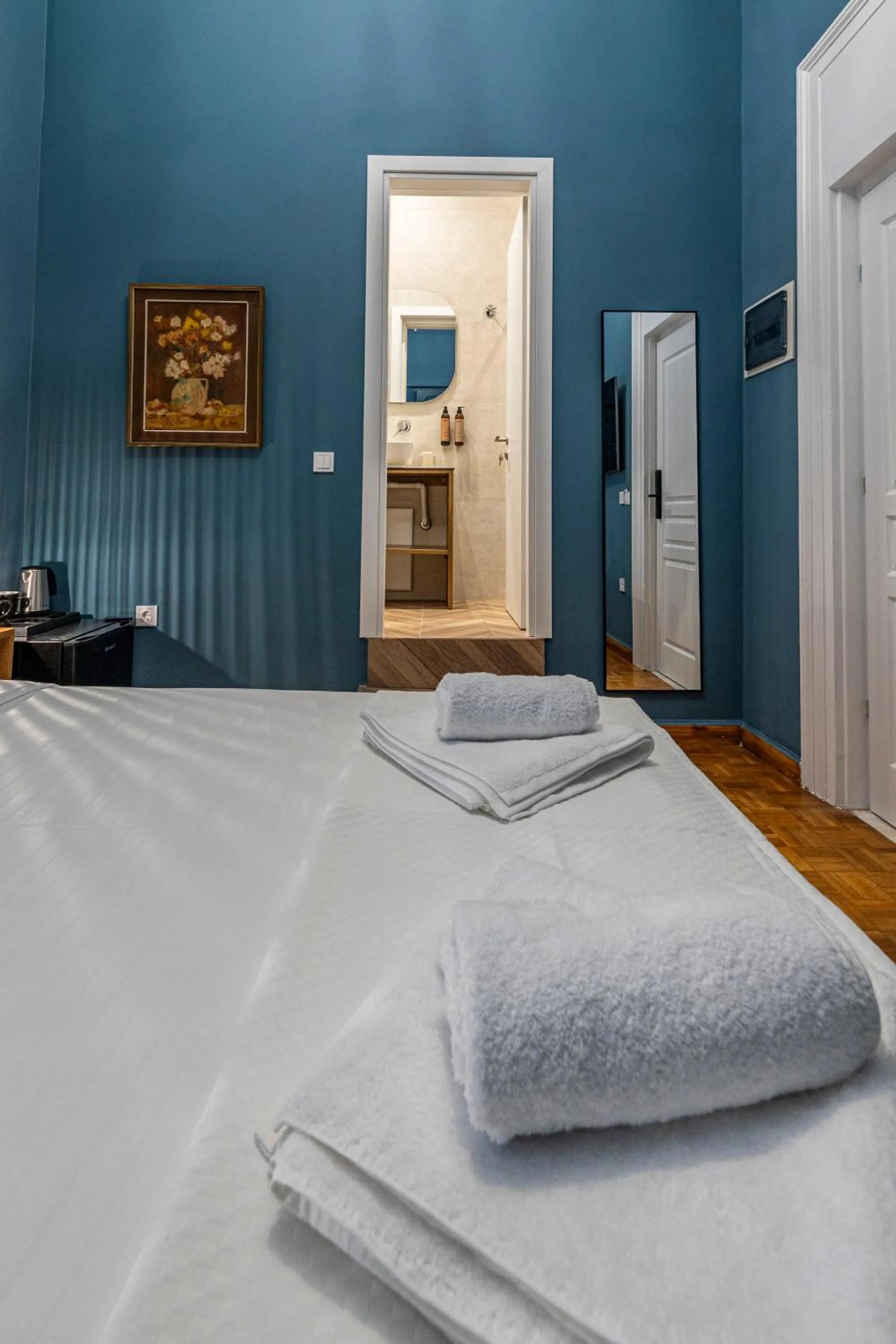 Bedroom, Bed in Iliotropio Athens, Thisio