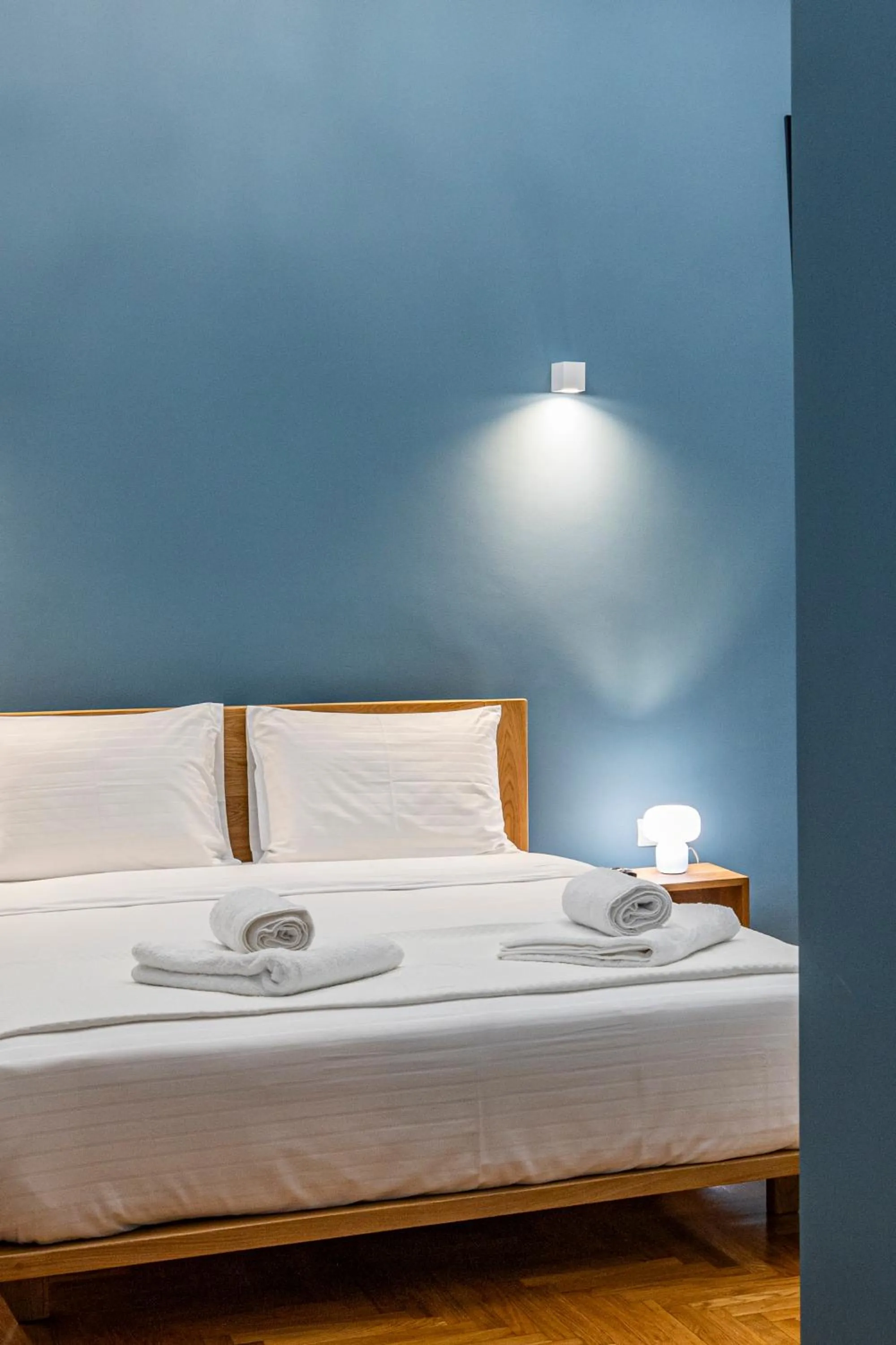 Bed in Iliotropio Athens, Thisio