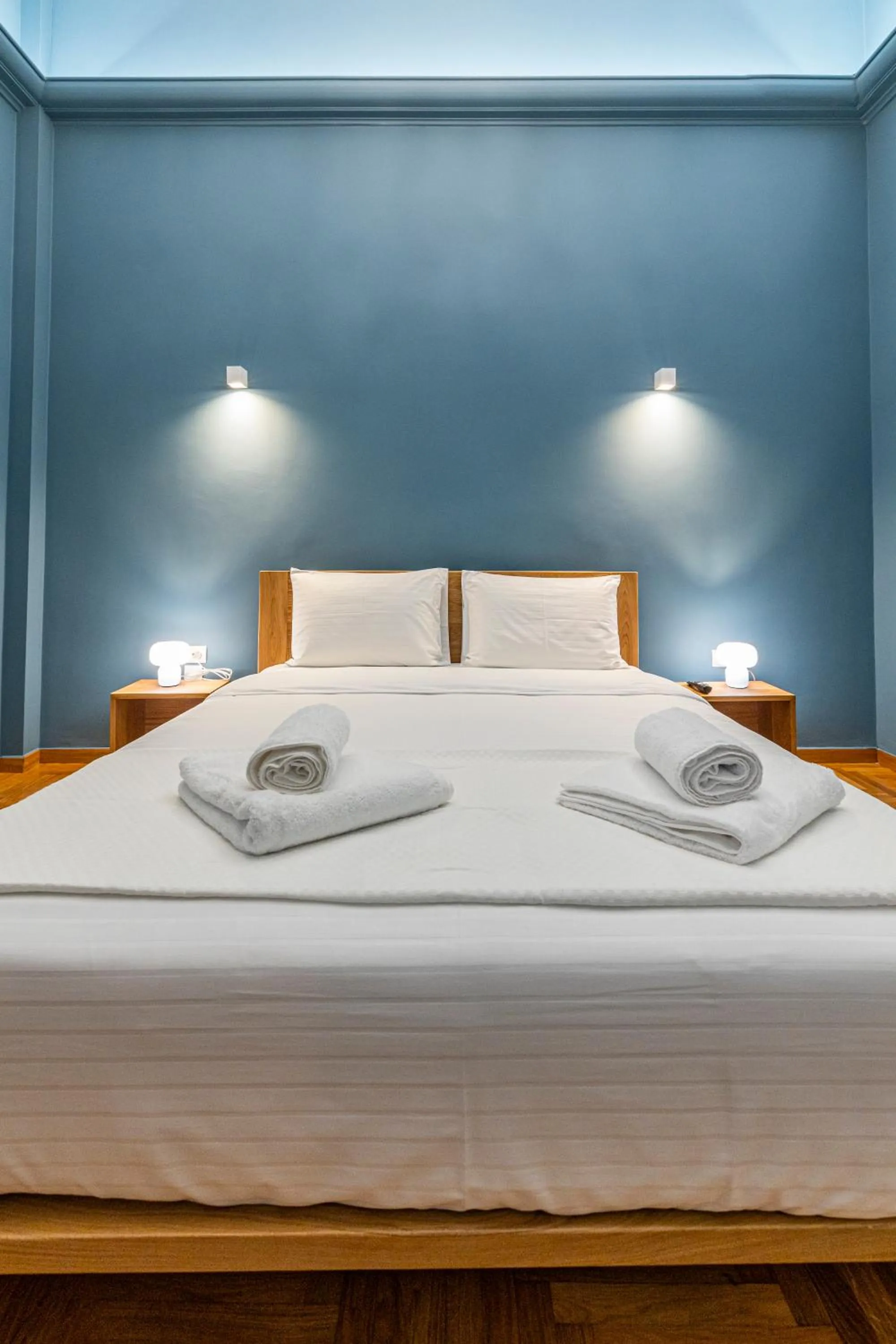 Bed in Iliotropio Athens, Thisio