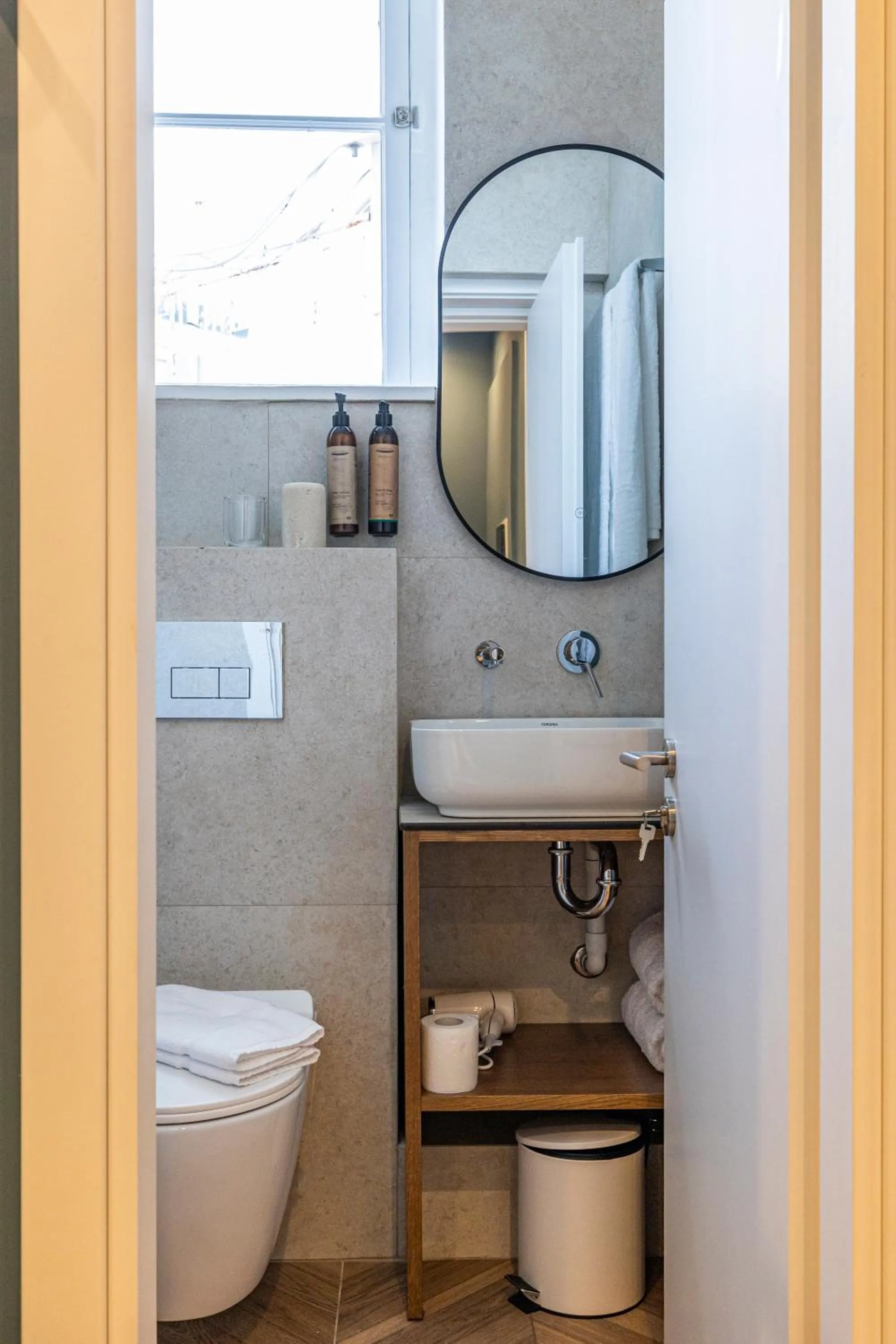 Bathroom in Iliotropio Athens, Thisio