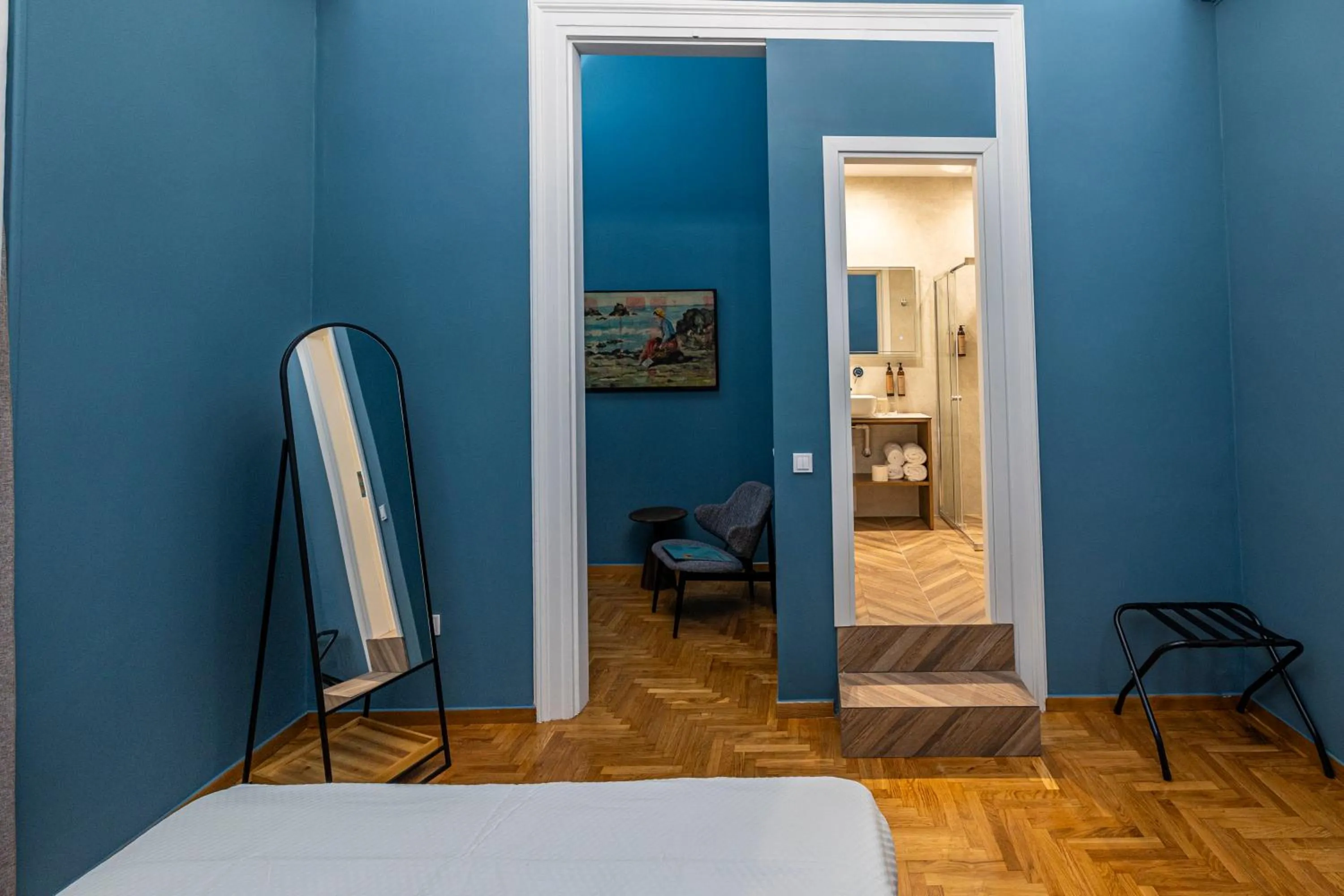 Bedroom, Bed in Iliotropio Athens, Thisio