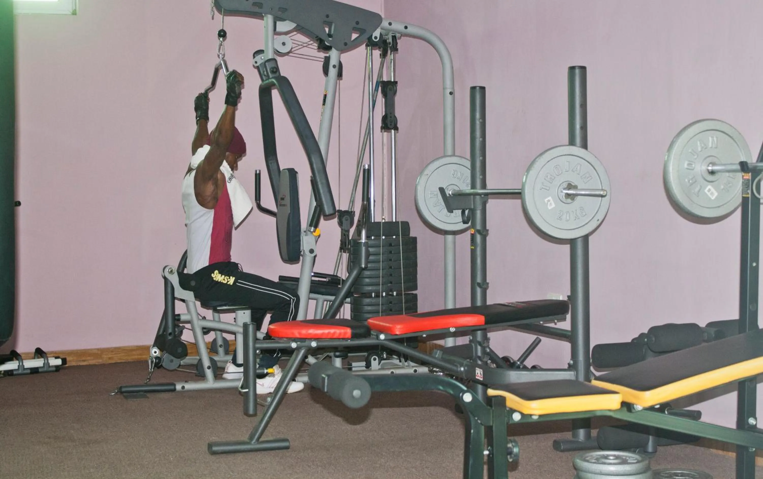 Fitness centre/facilities in Grand Star Hotel