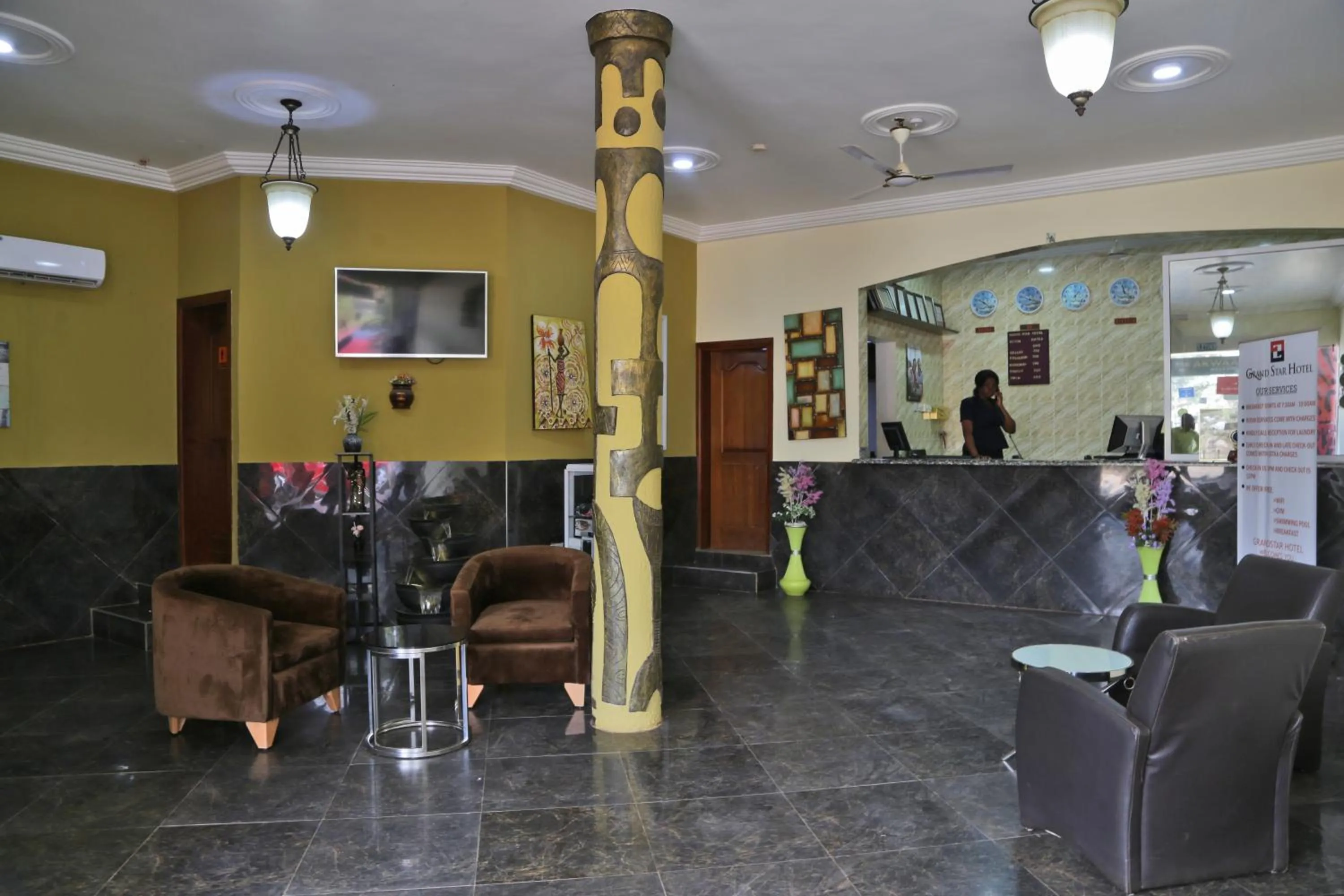 Lobby or reception in Grand Star Hotel