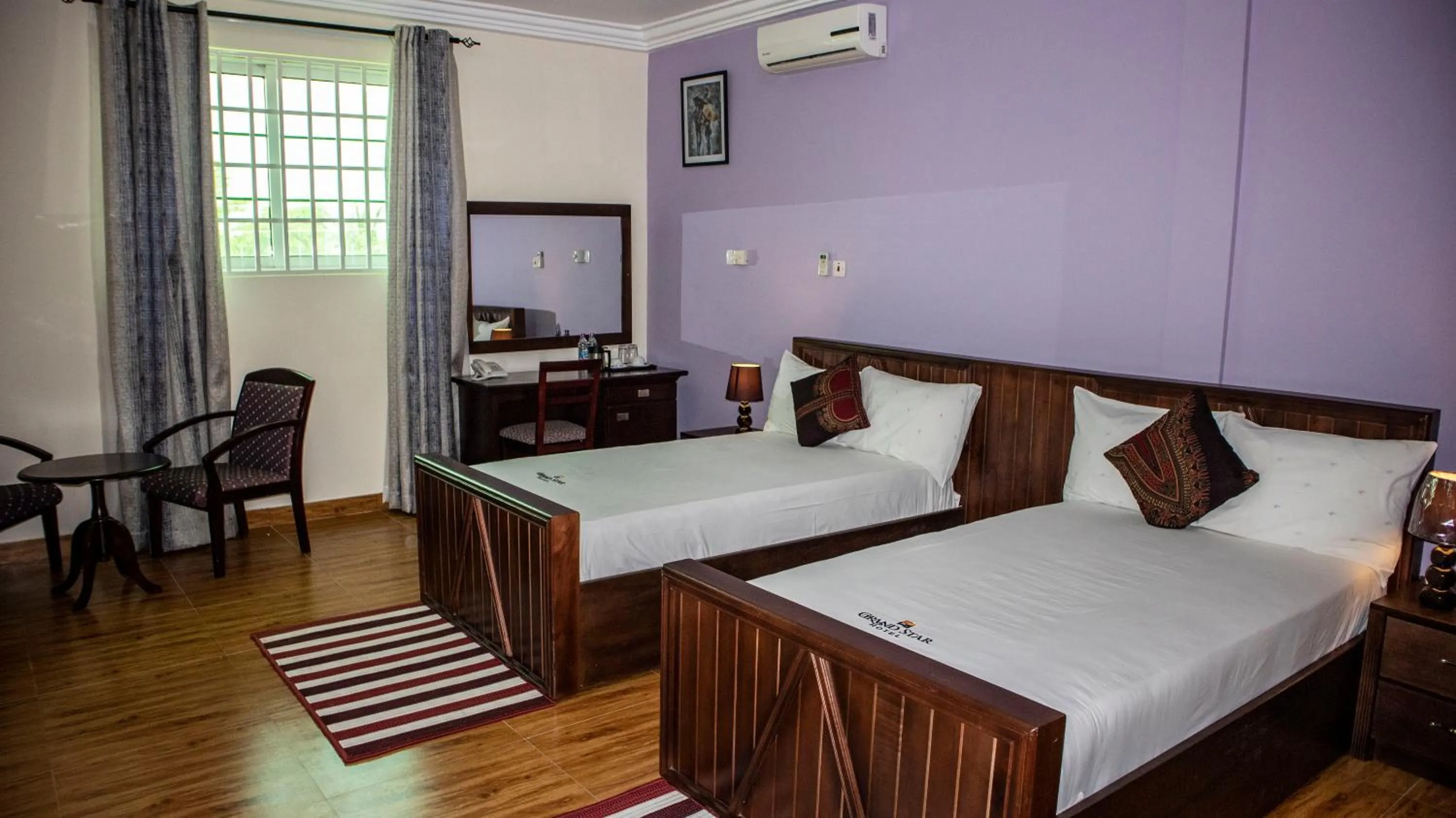 Bedroom, Bed in Grand Star Hotel