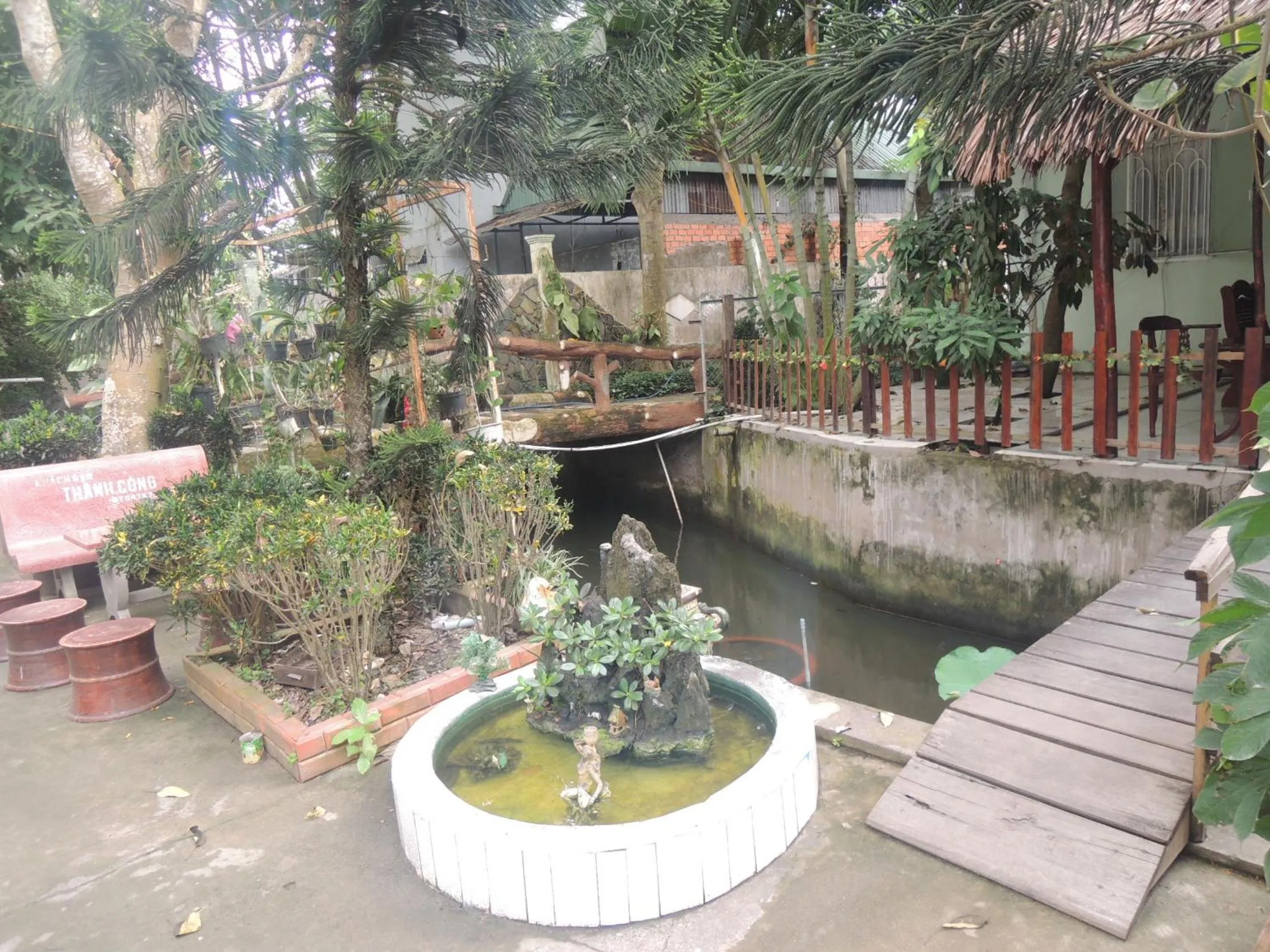 Garden in Thanh Cong Hotel