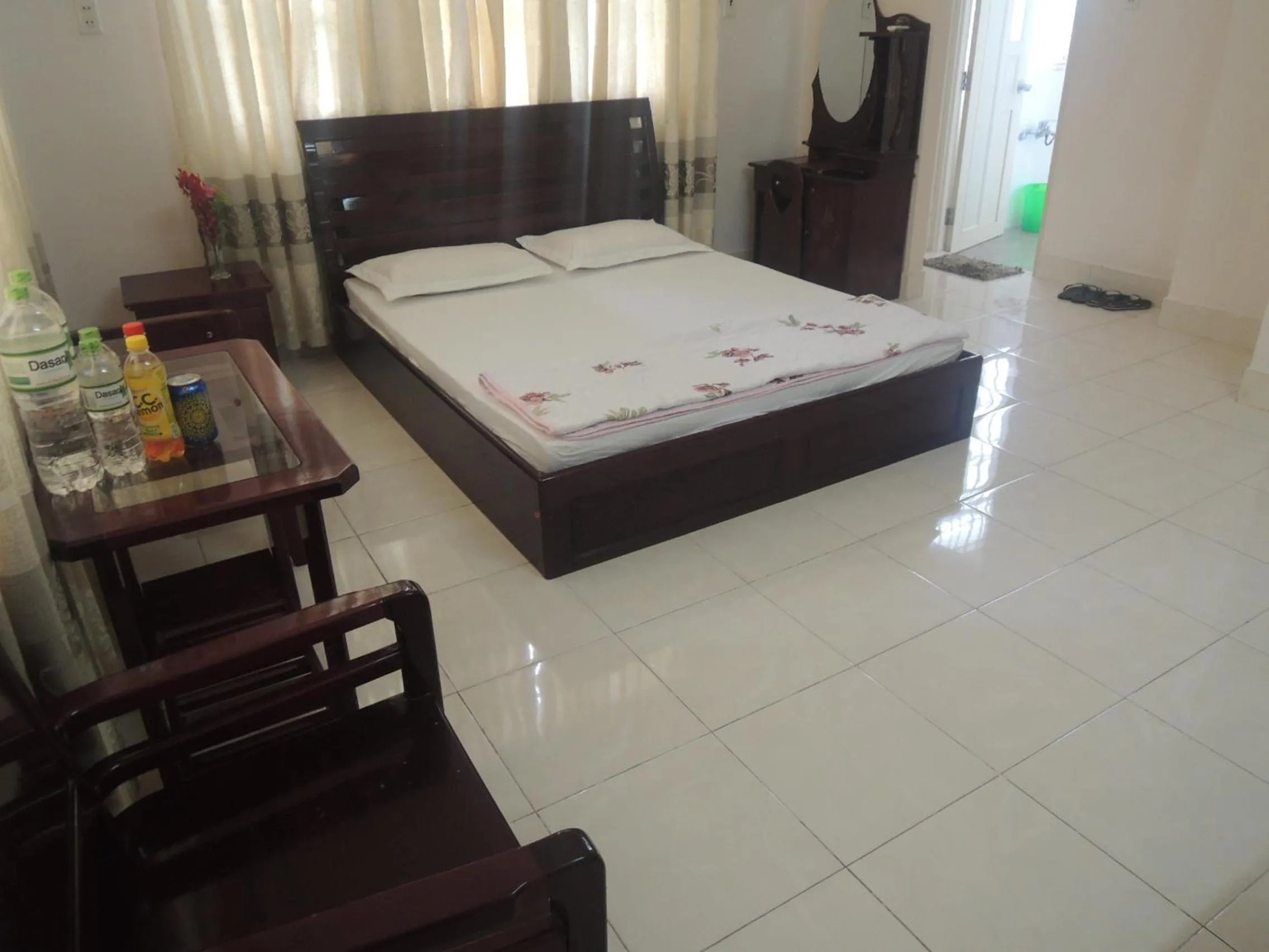 Bed in Thanh Cong Hotel