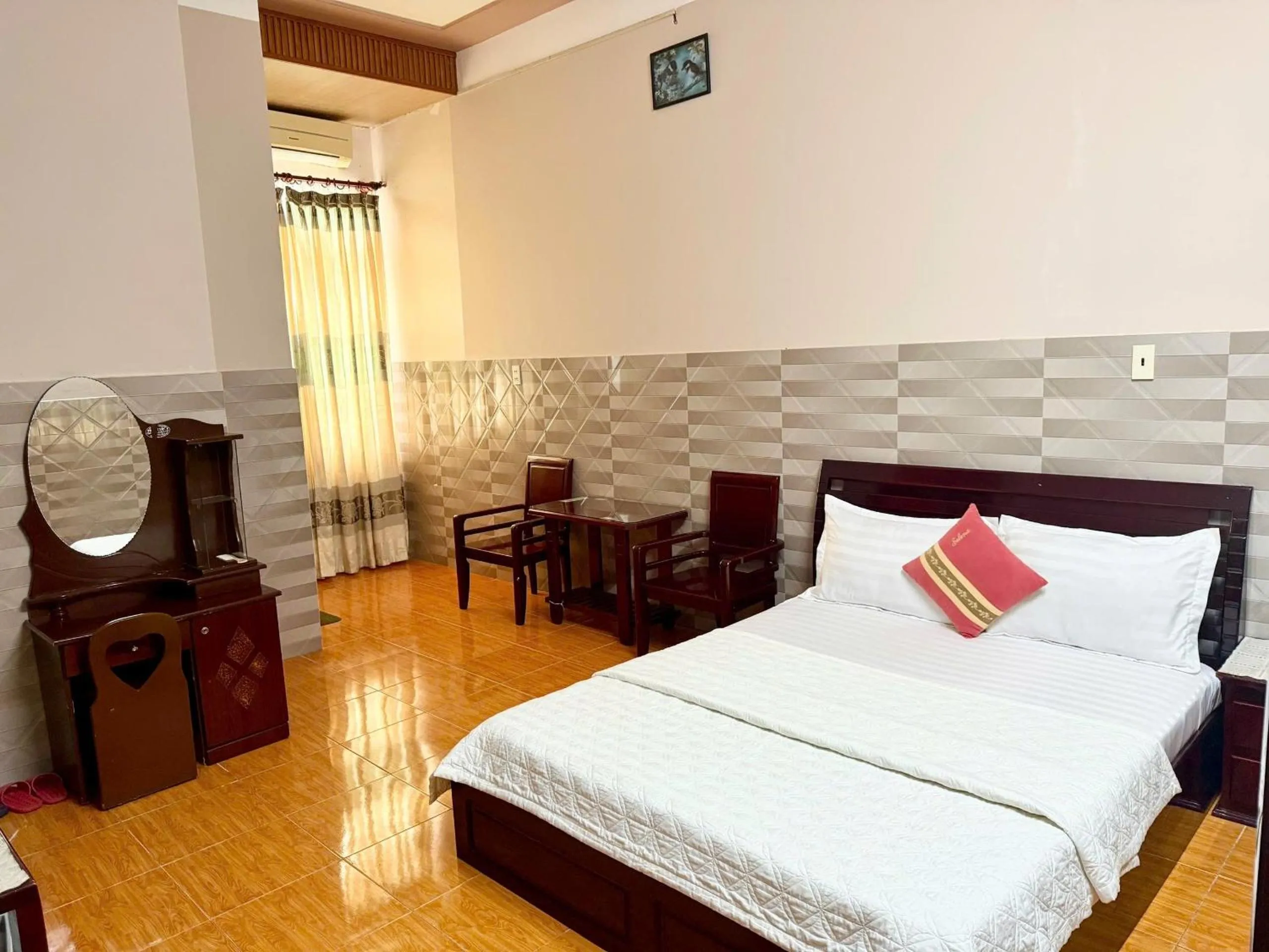 Bed in Thanh Cong Hotel