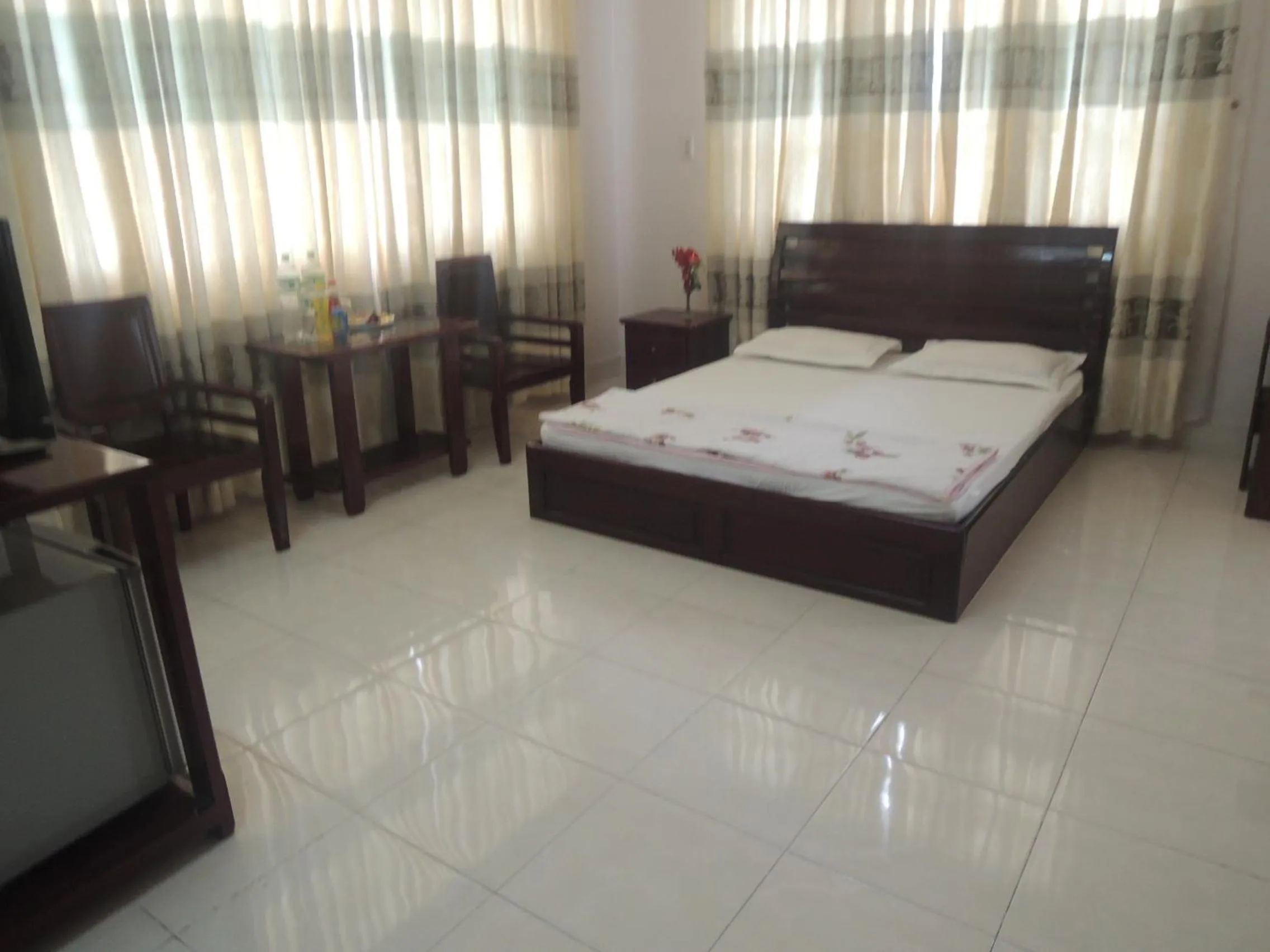 Bed in Thanh Cong Hotel