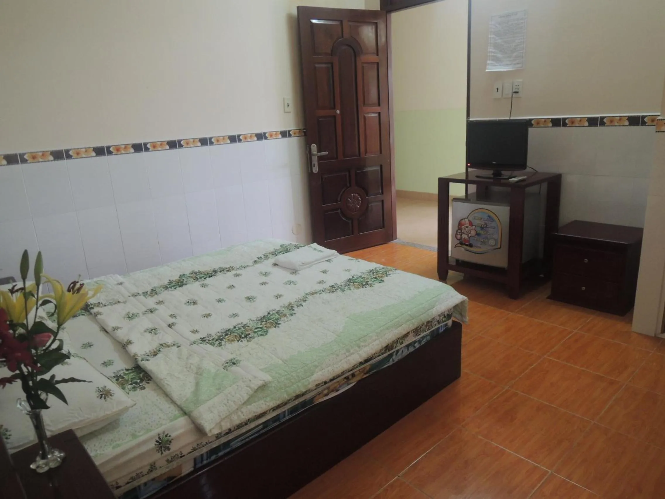 Bed in Thanh Cong Hotel