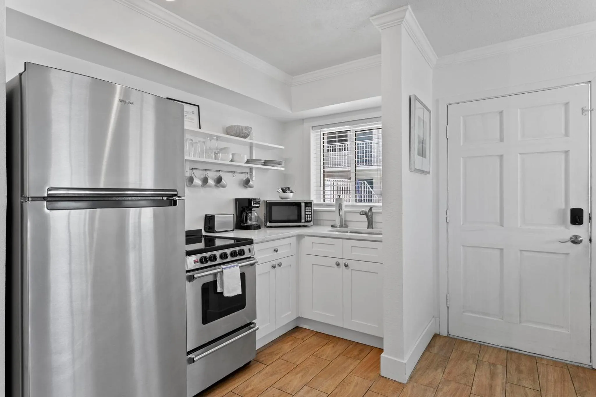 kitchen in The Molloy - A Boutique Beach Resort