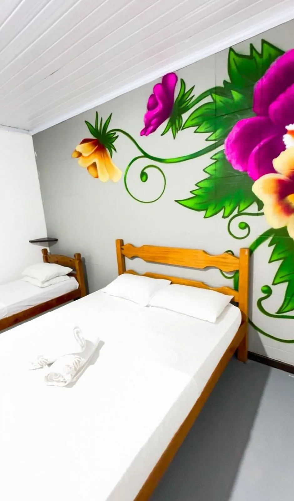 Bed in Pousada Flora Búzios