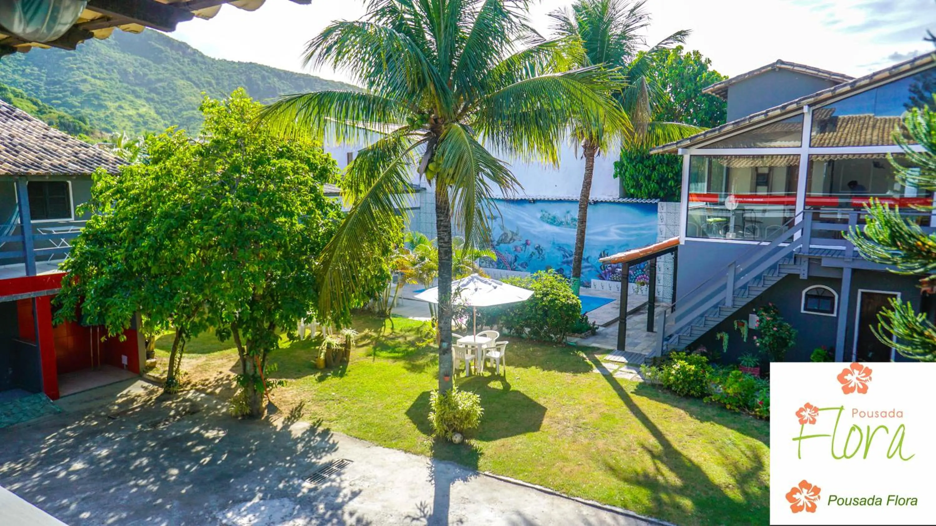 Garden in Pousada Flora Búzios