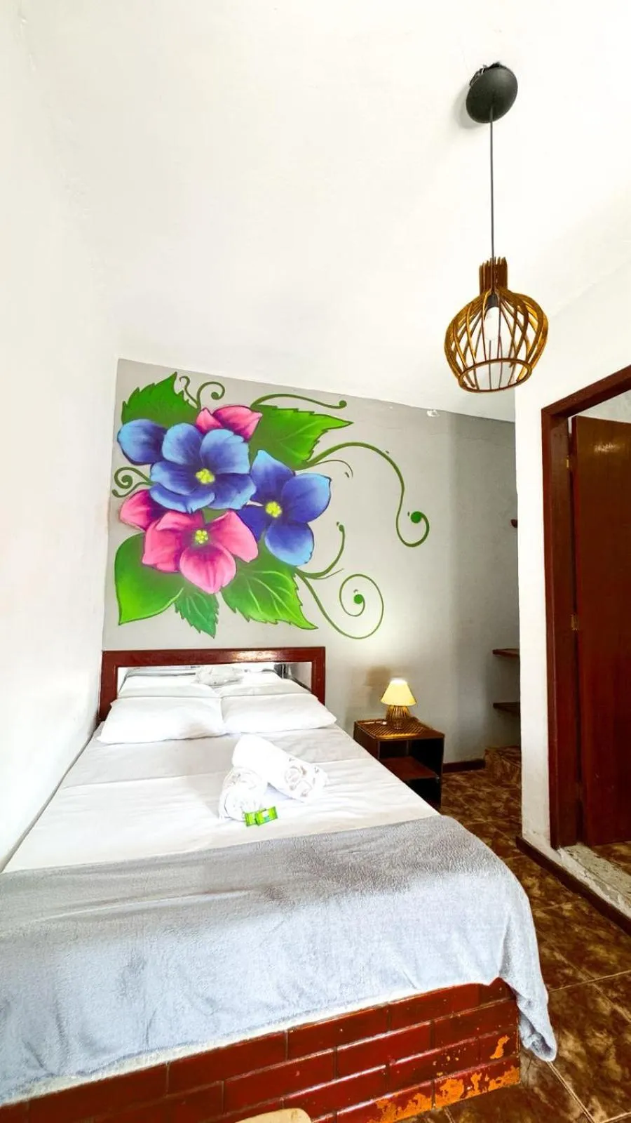 Bed in Pousada Flora Búzios