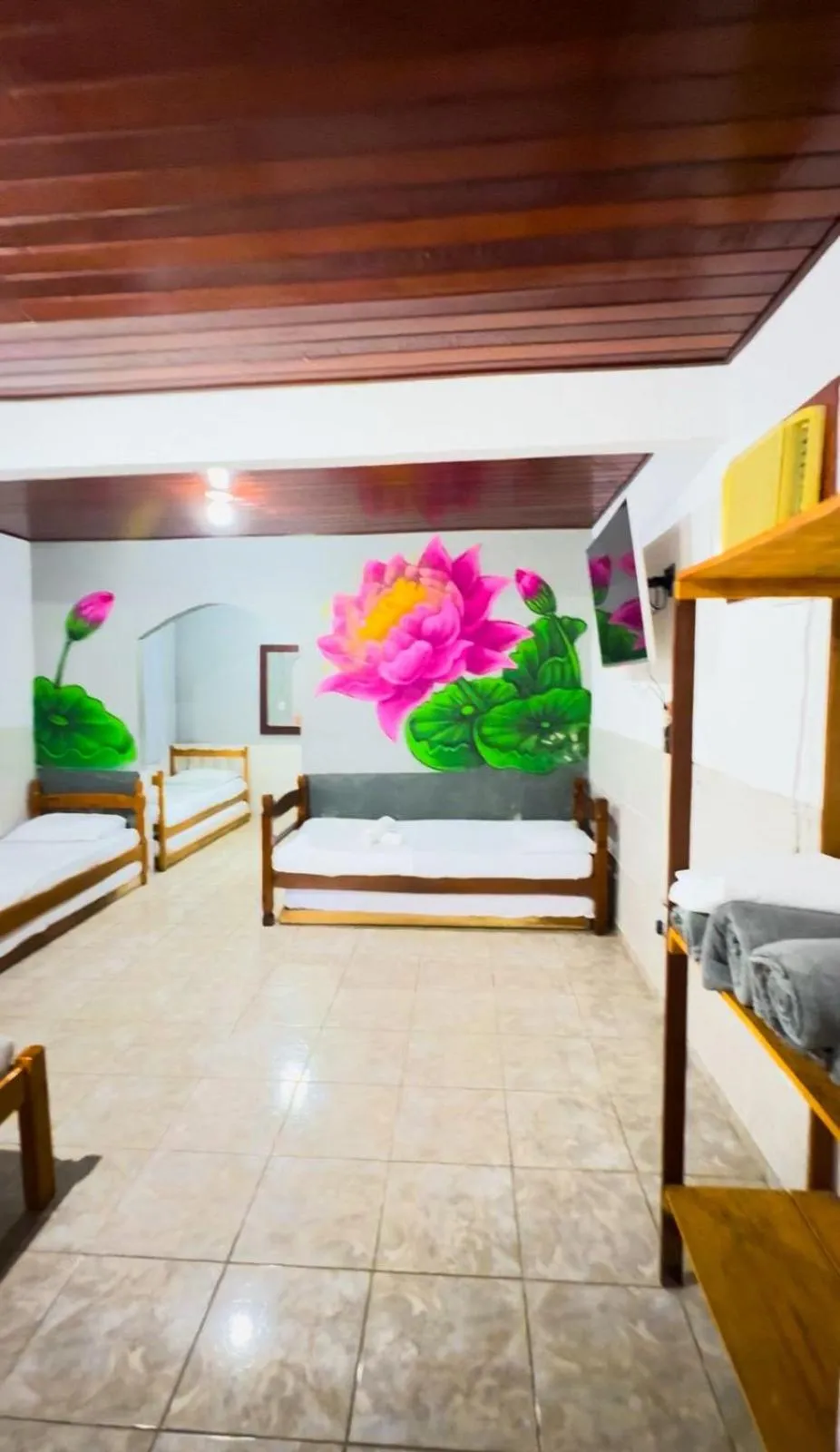 Bed in Pousada Flora Búzios