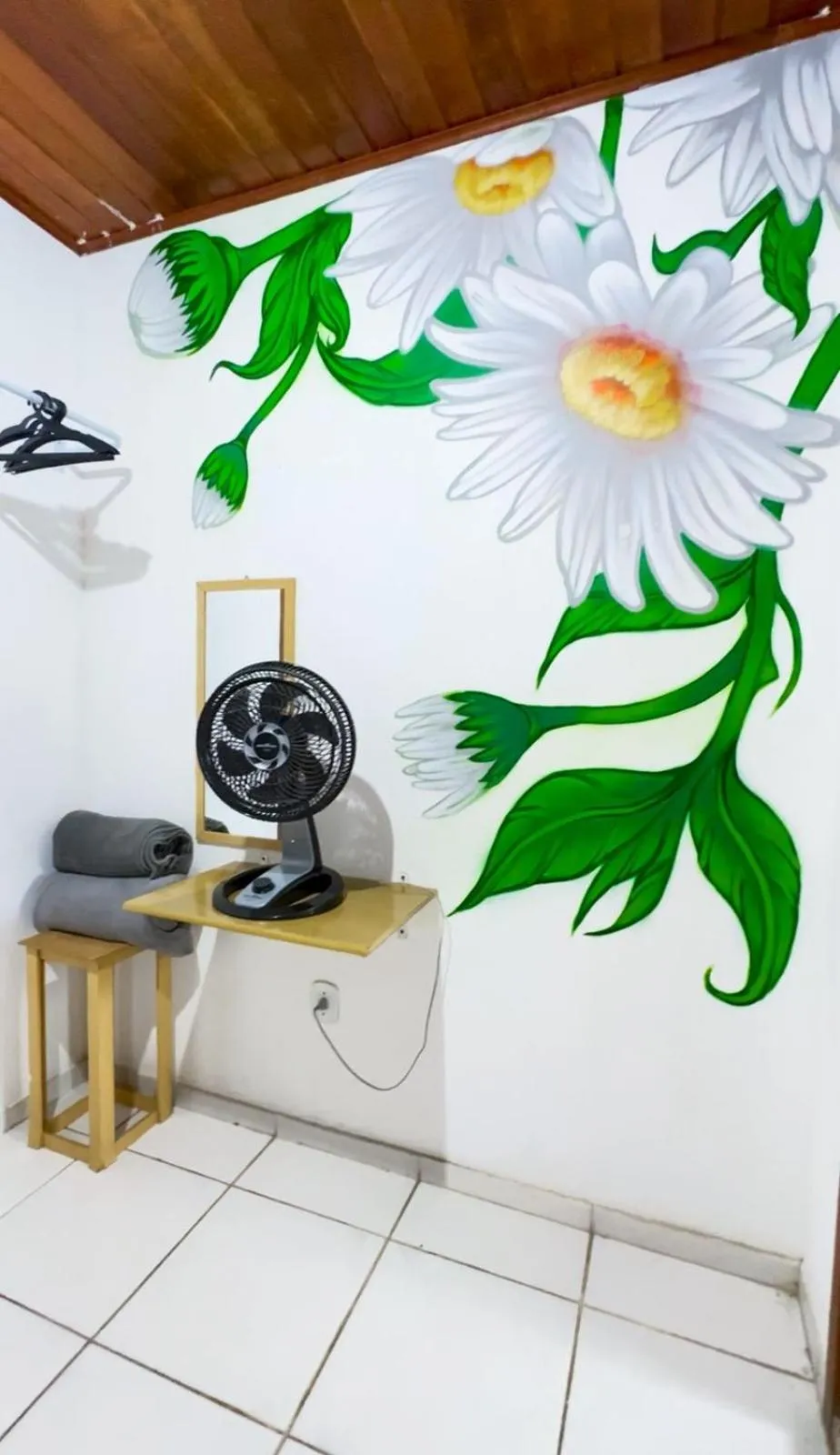 Decorative detail in Pousada Flora Búzios