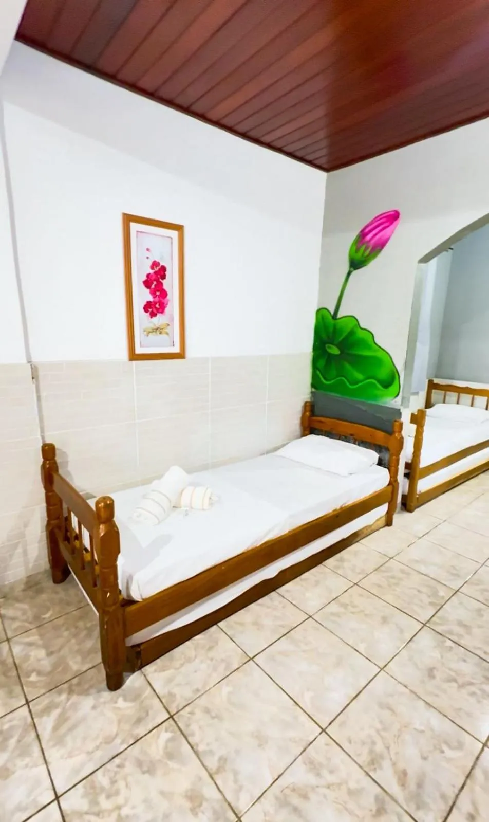 Bed in Pousada Flora Búzios