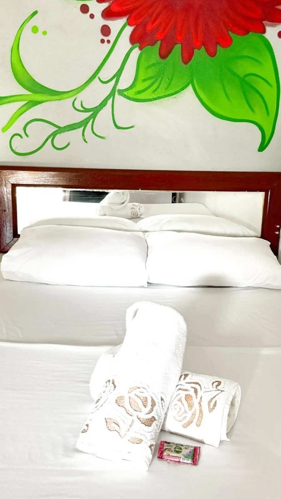 Bed in Pousada Flora Búzios