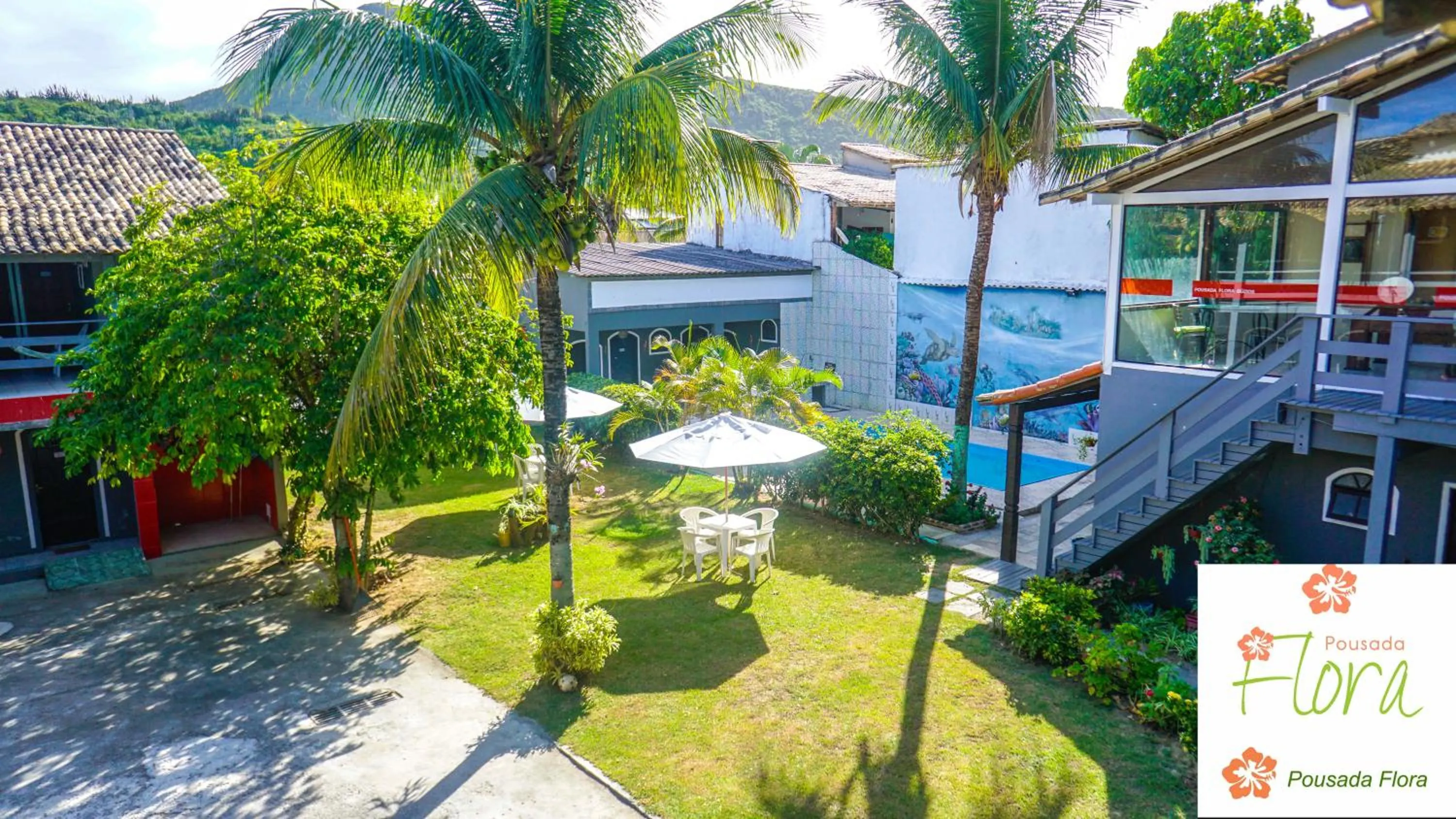 Garden in Pousada Flora Búzios