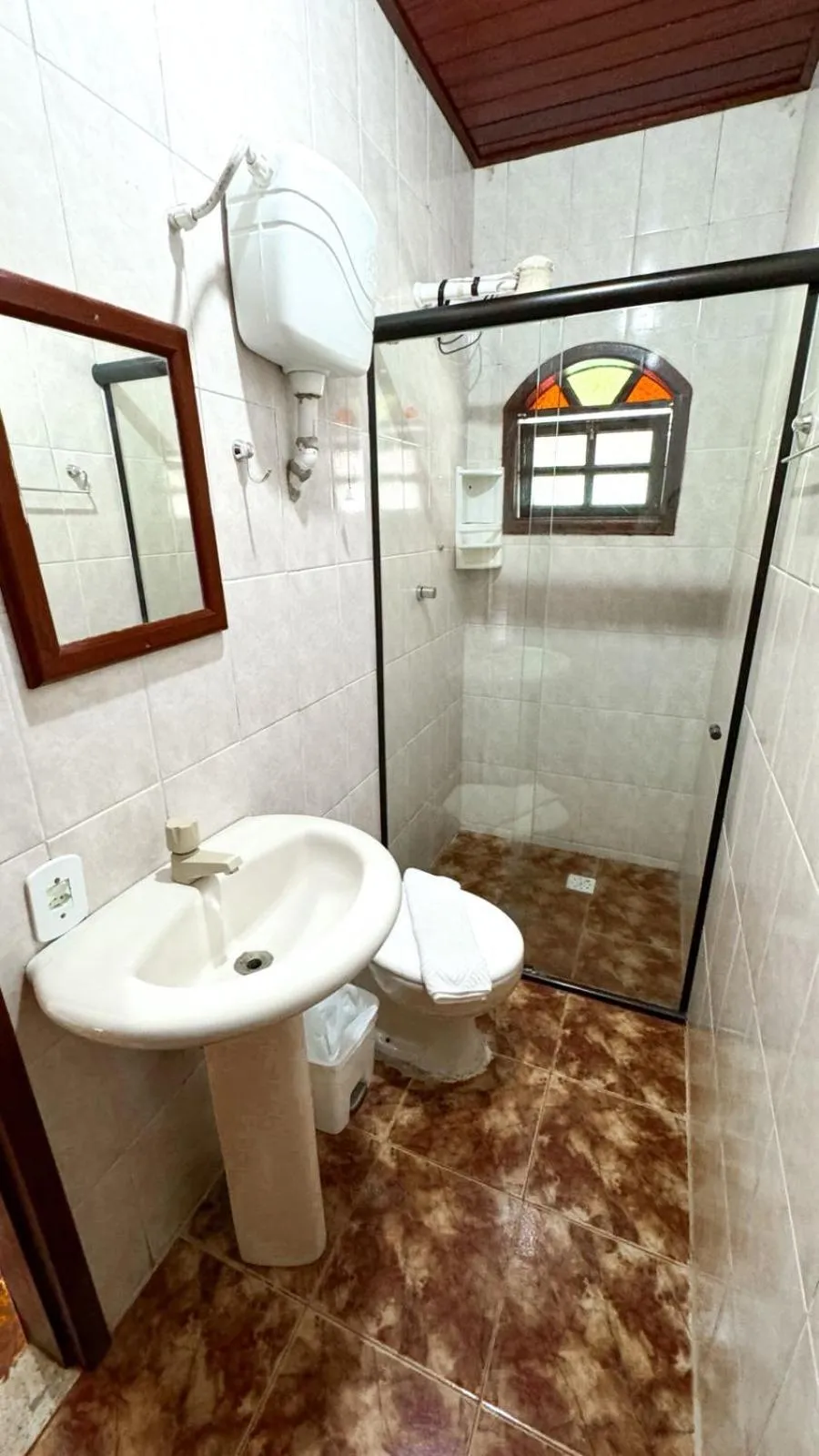 Shower in Pousada Flora Búzios