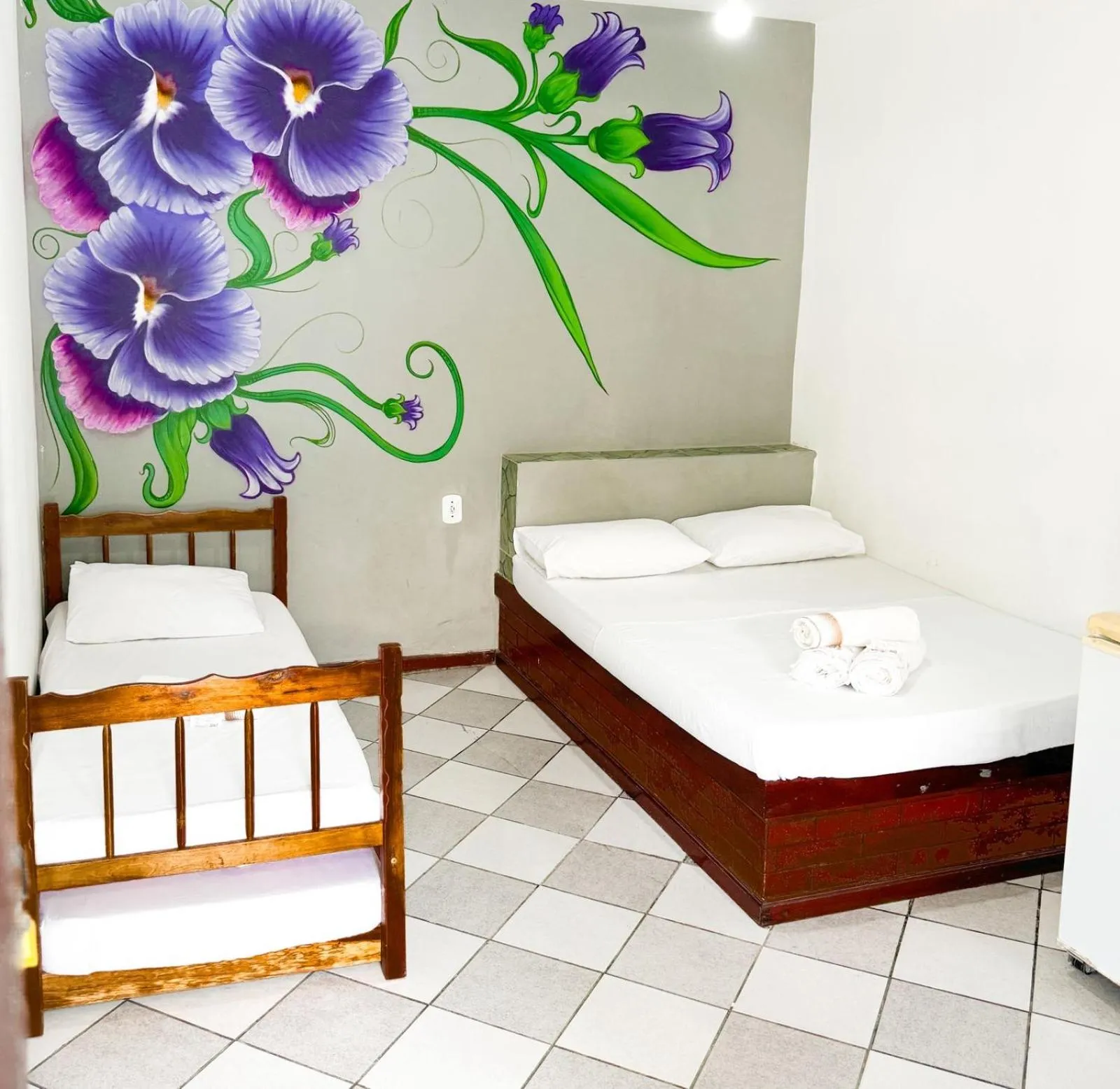 Bed in Pousada Flora Búzios