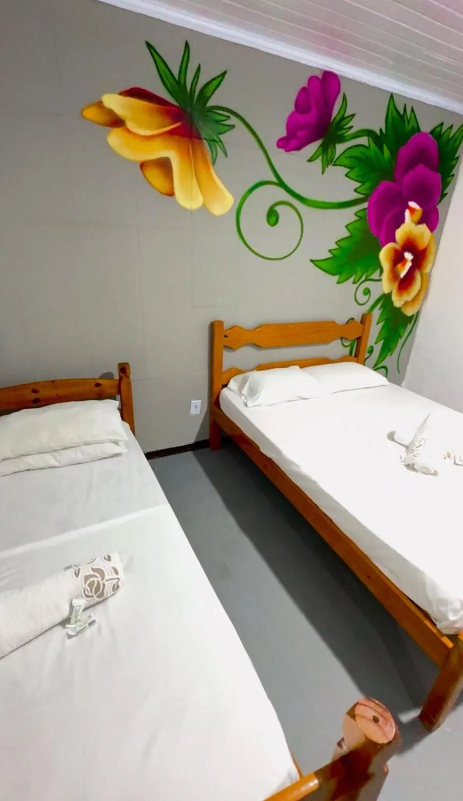 Bed in Pousada Flora Búzios