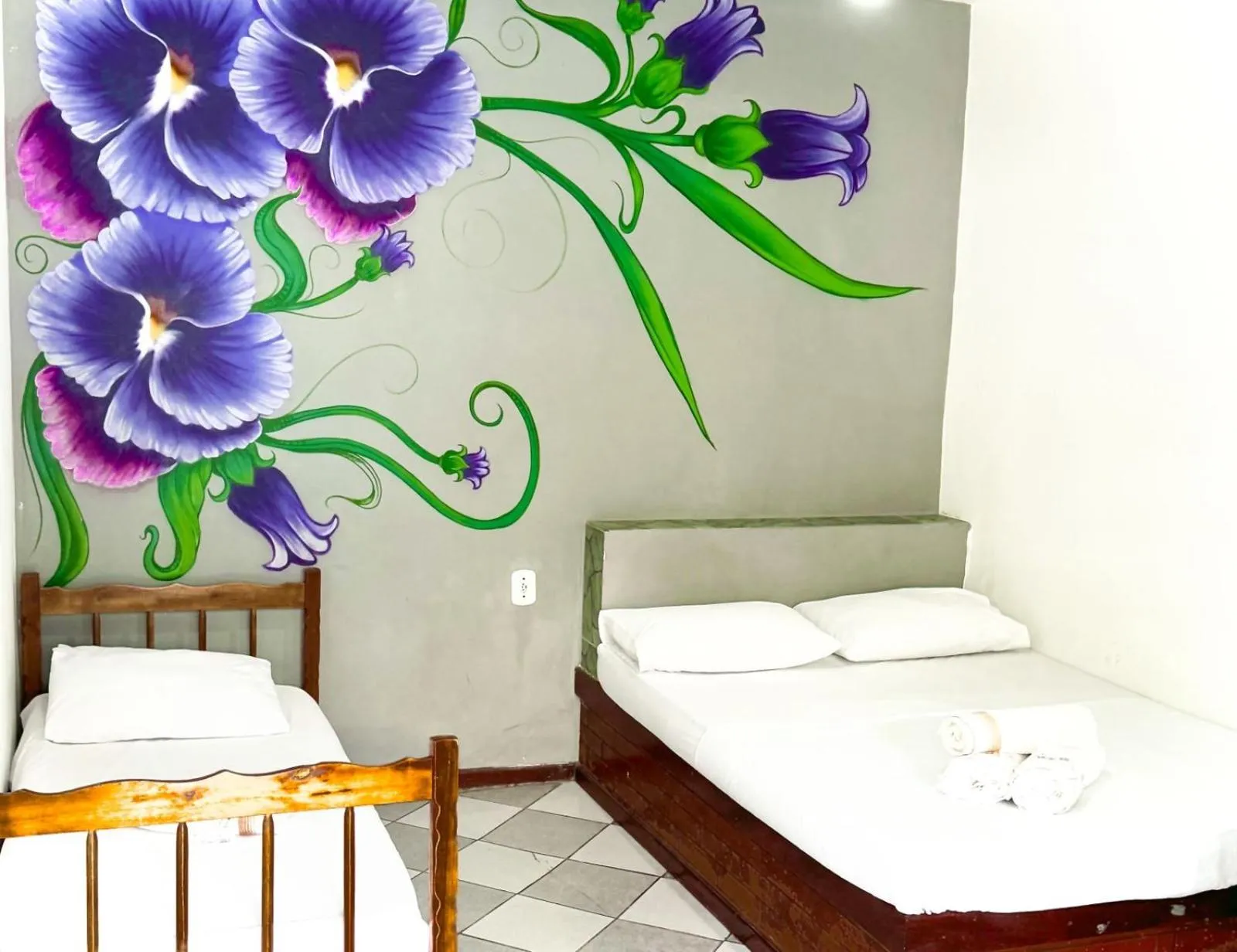 Bedroom, Bed in Pousada Flora Búzios