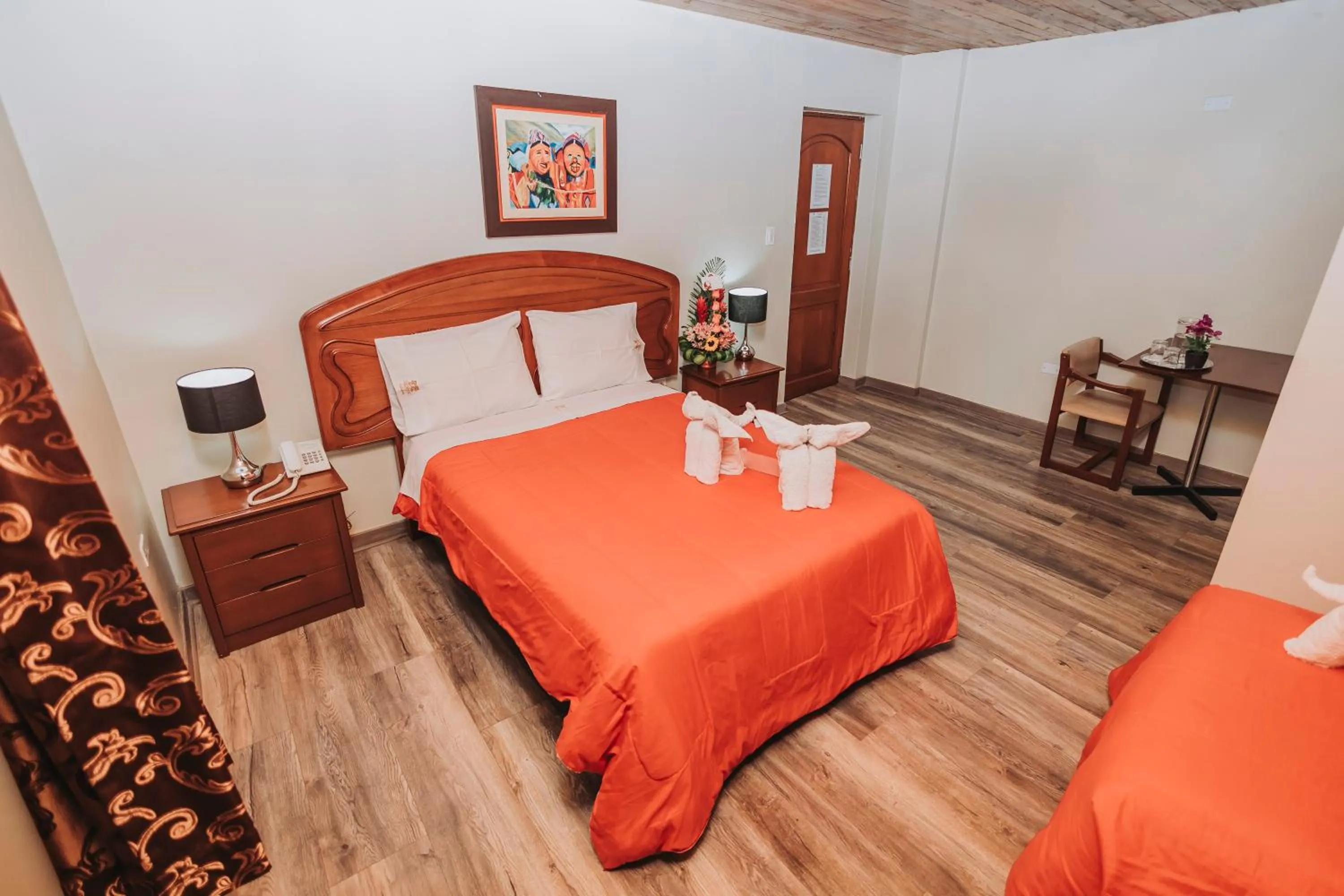 Bed in Hotel Los Reyes