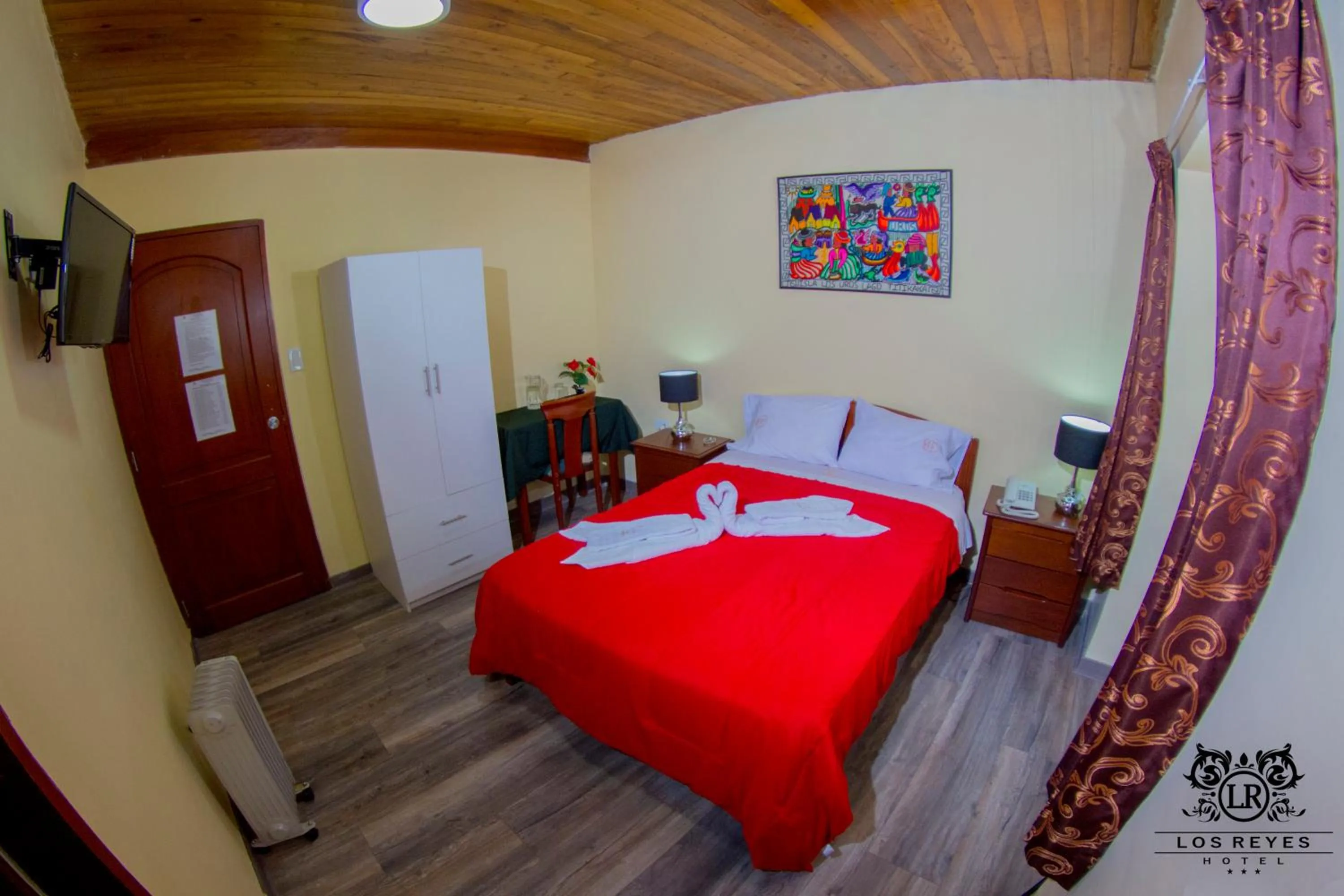 Bed in Hotel Los Reyes