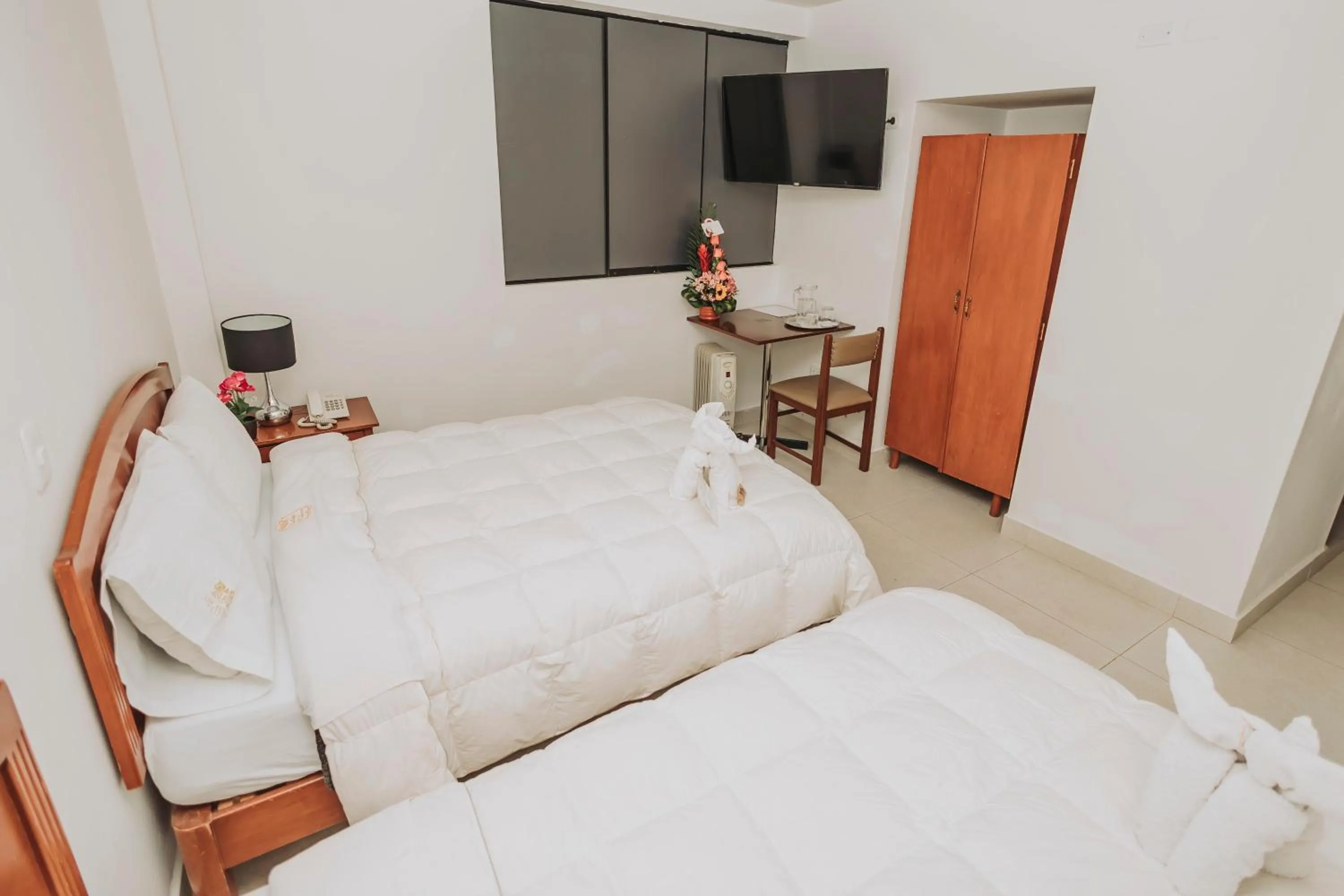 Bed in Hotel Los Reyes