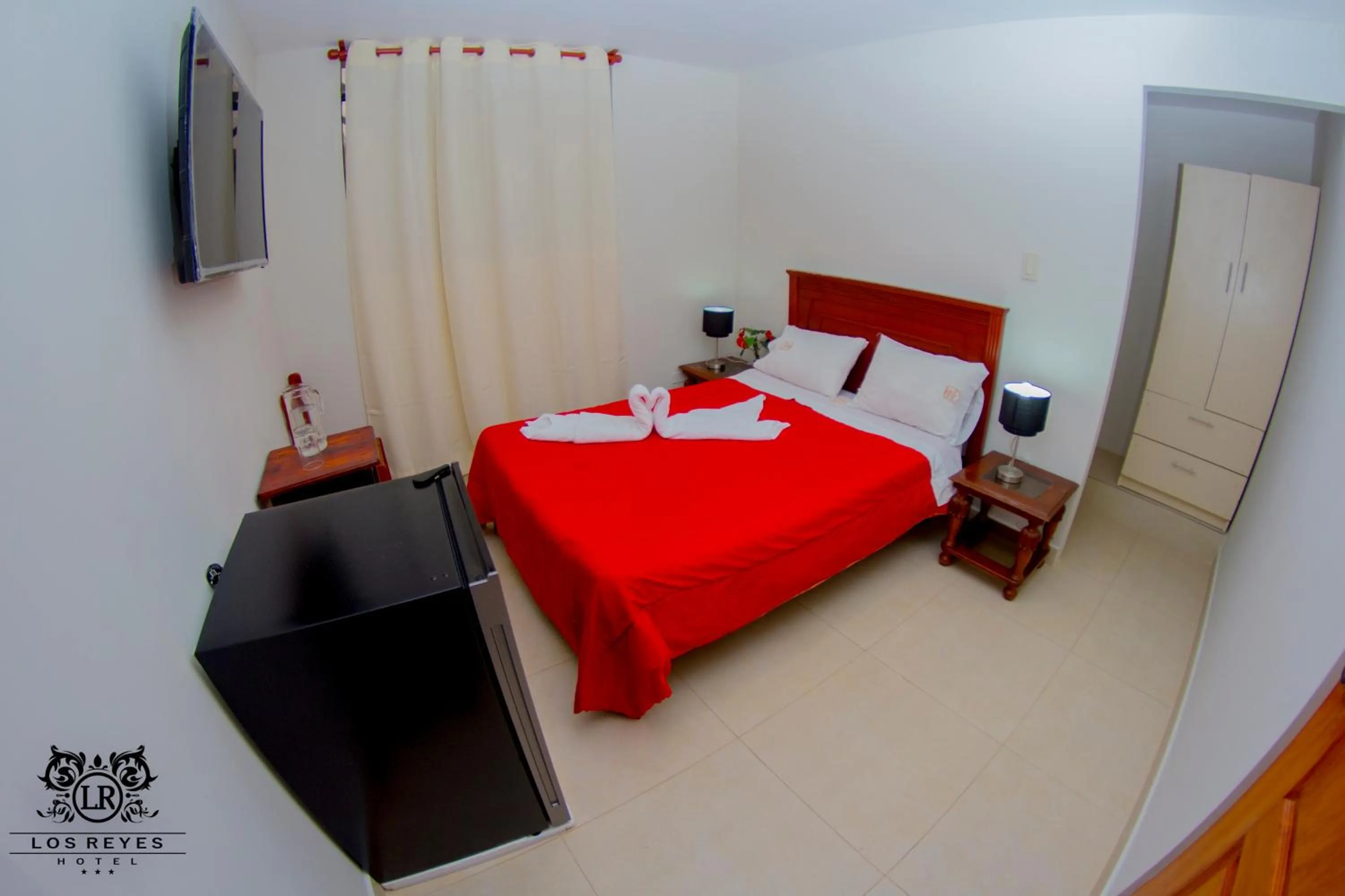 Bed in Hotel Los Reyes