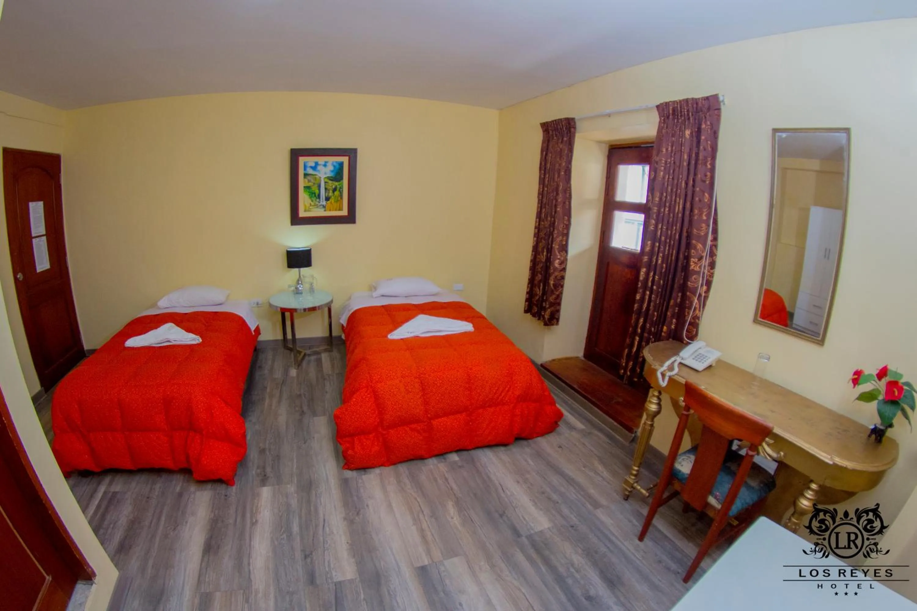 Bed in Hotel Los Reyes