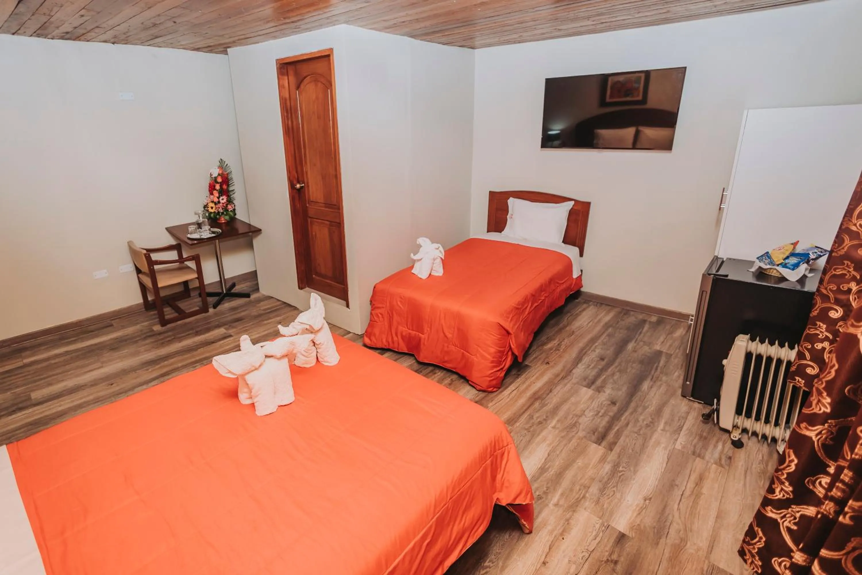 Bed in Hotel Los Reyes