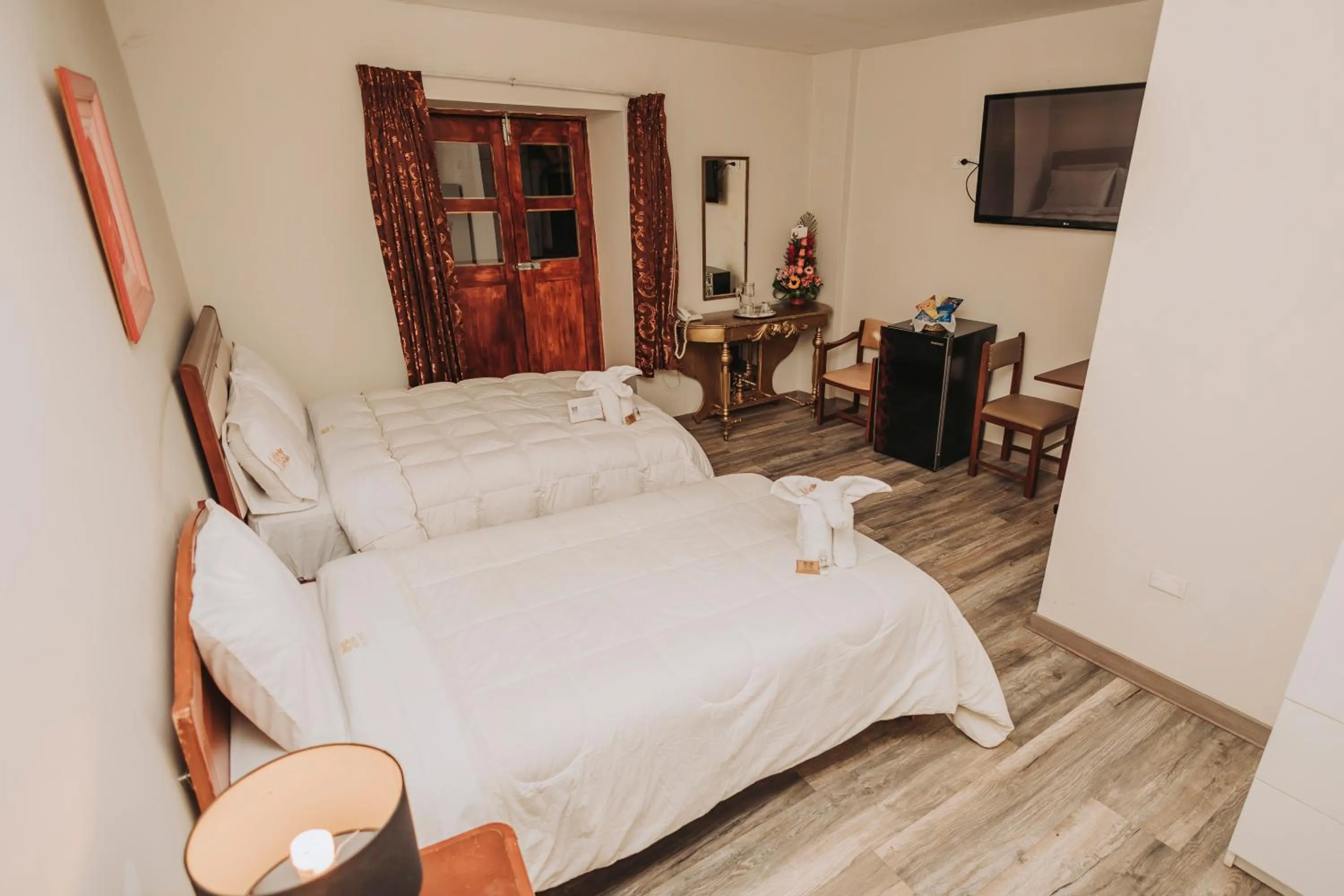 Bed in Hotel Los Reyes