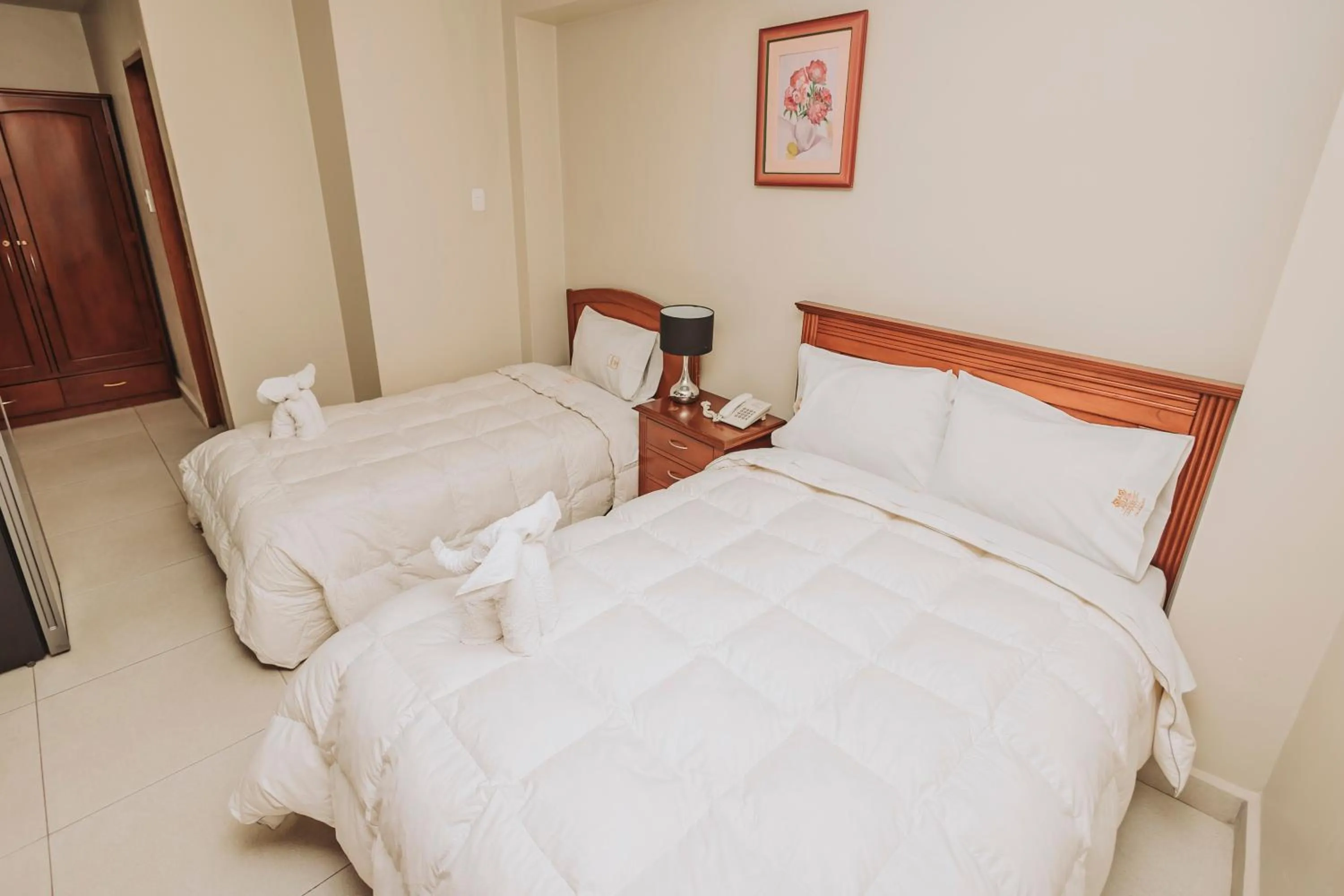 Bed in Hotel Los Reyes