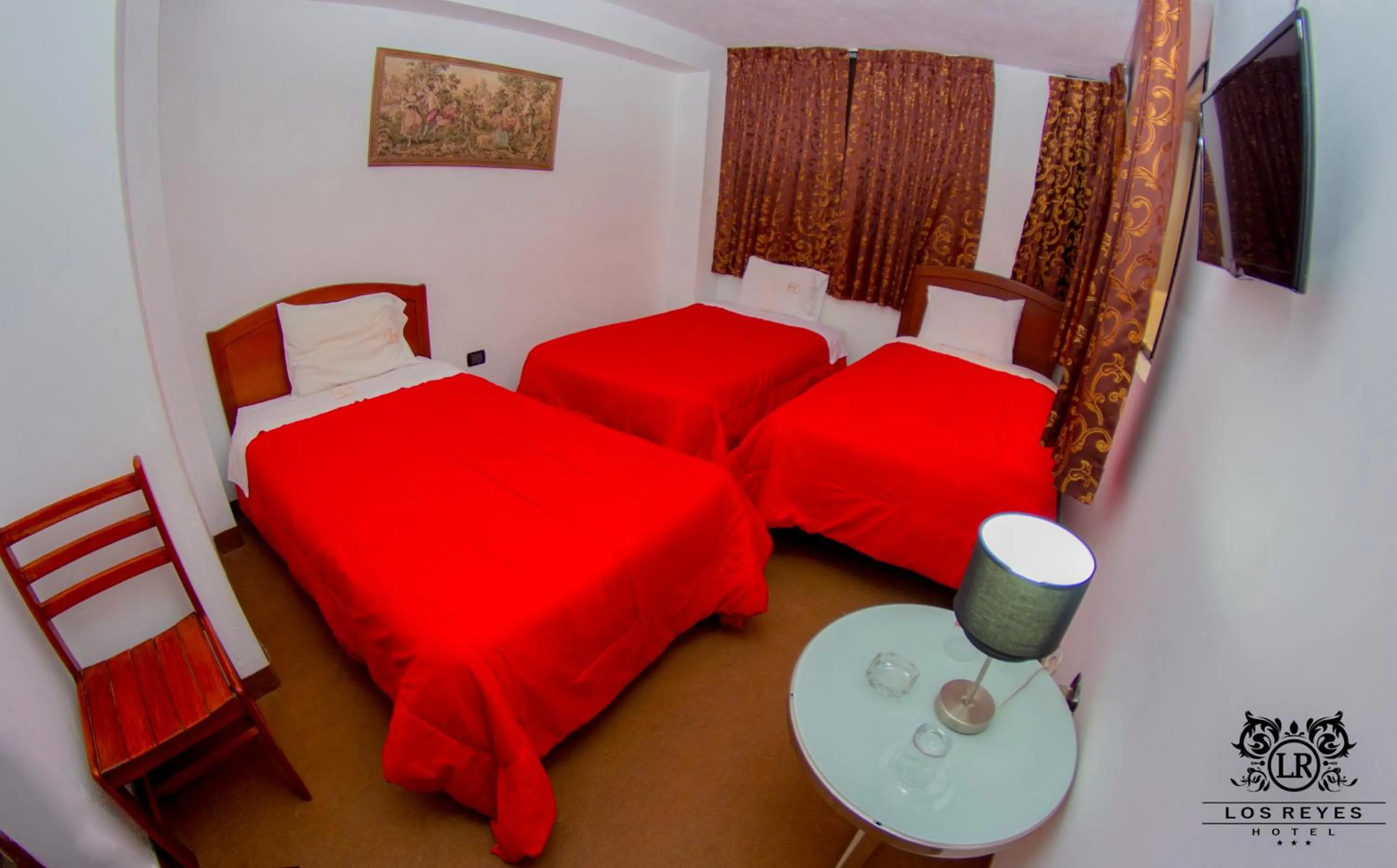 Bed in Hotel Los Reyes