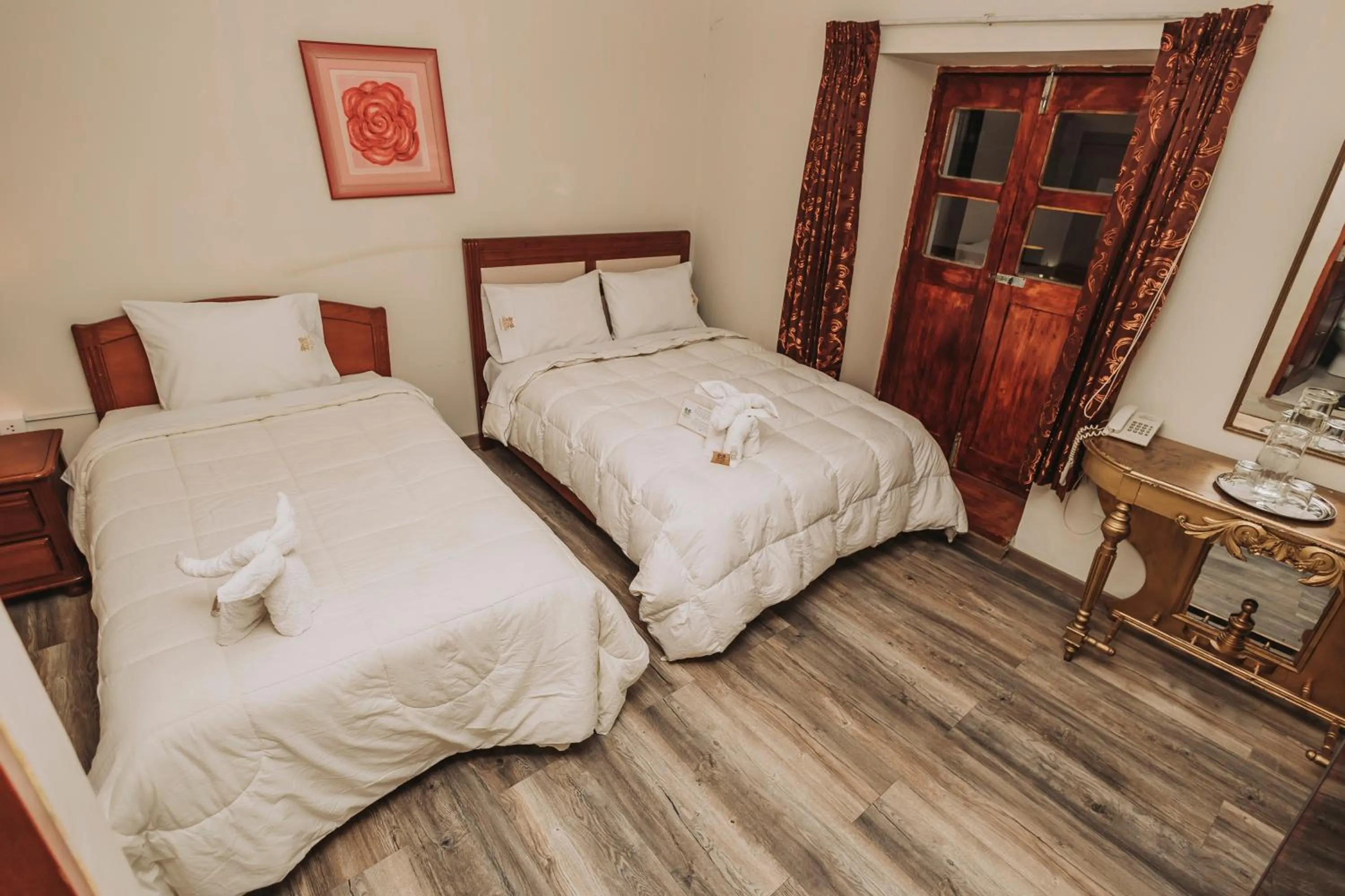 Bed in Hotel Los Reyes