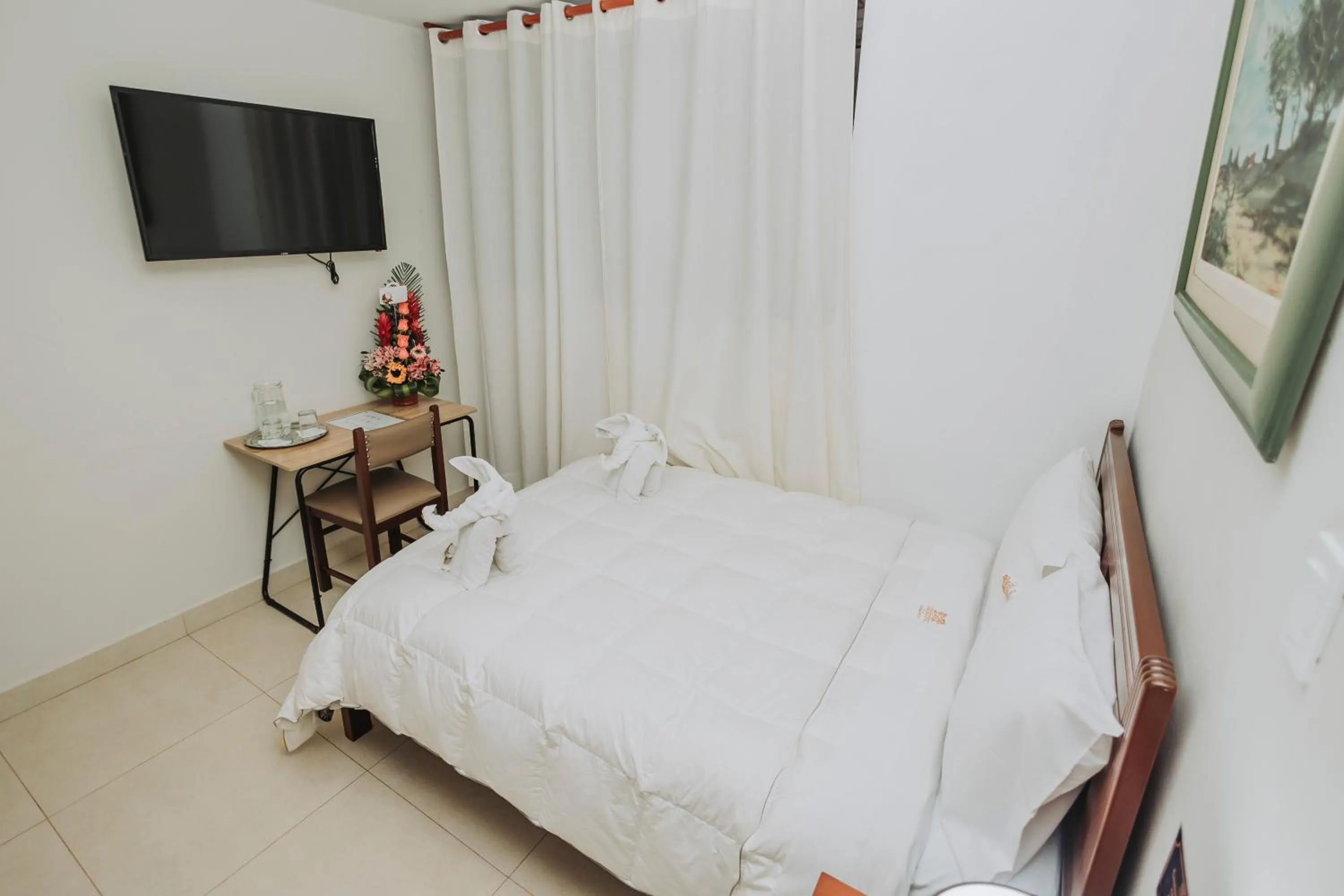 Bed in Hotel Los Reyes