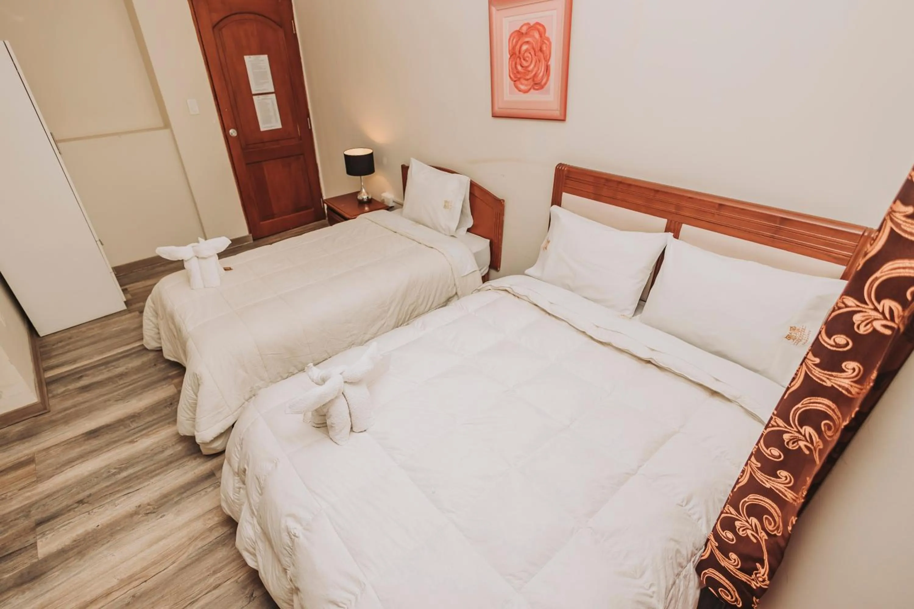 Bed in Hotel Los Reyes