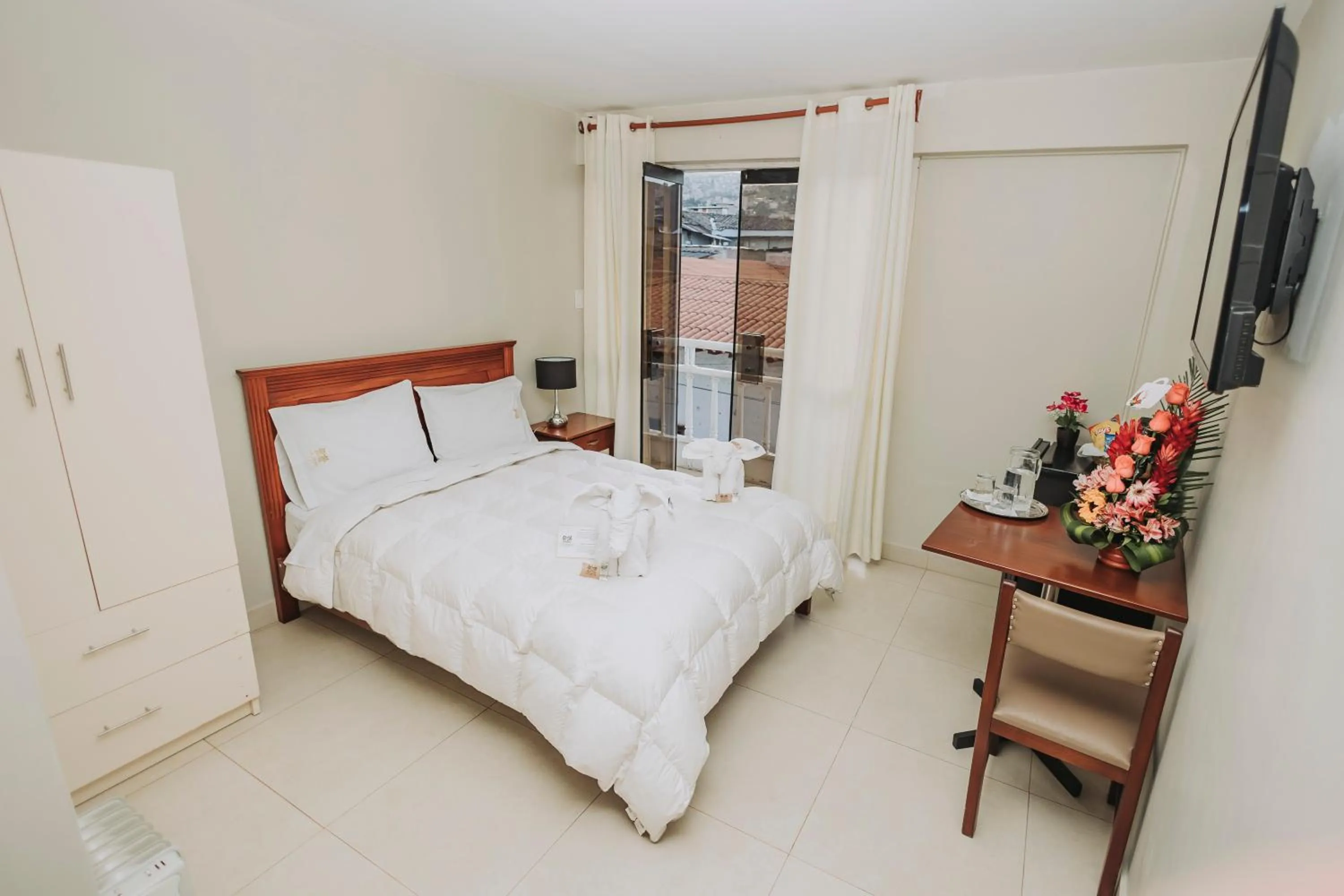 Bed in Hotel Los Reyes