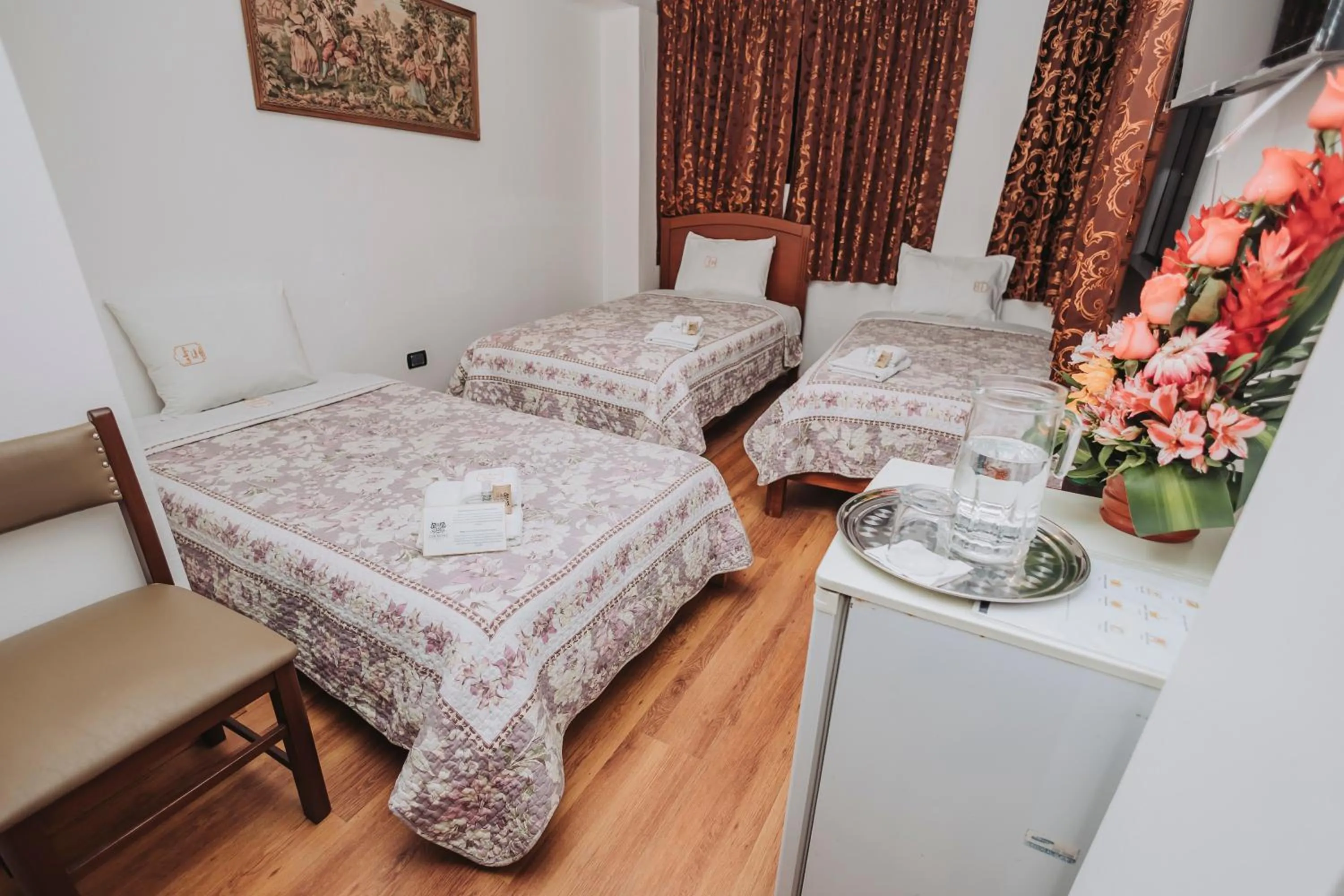 Bed in Hotel Los Reyes