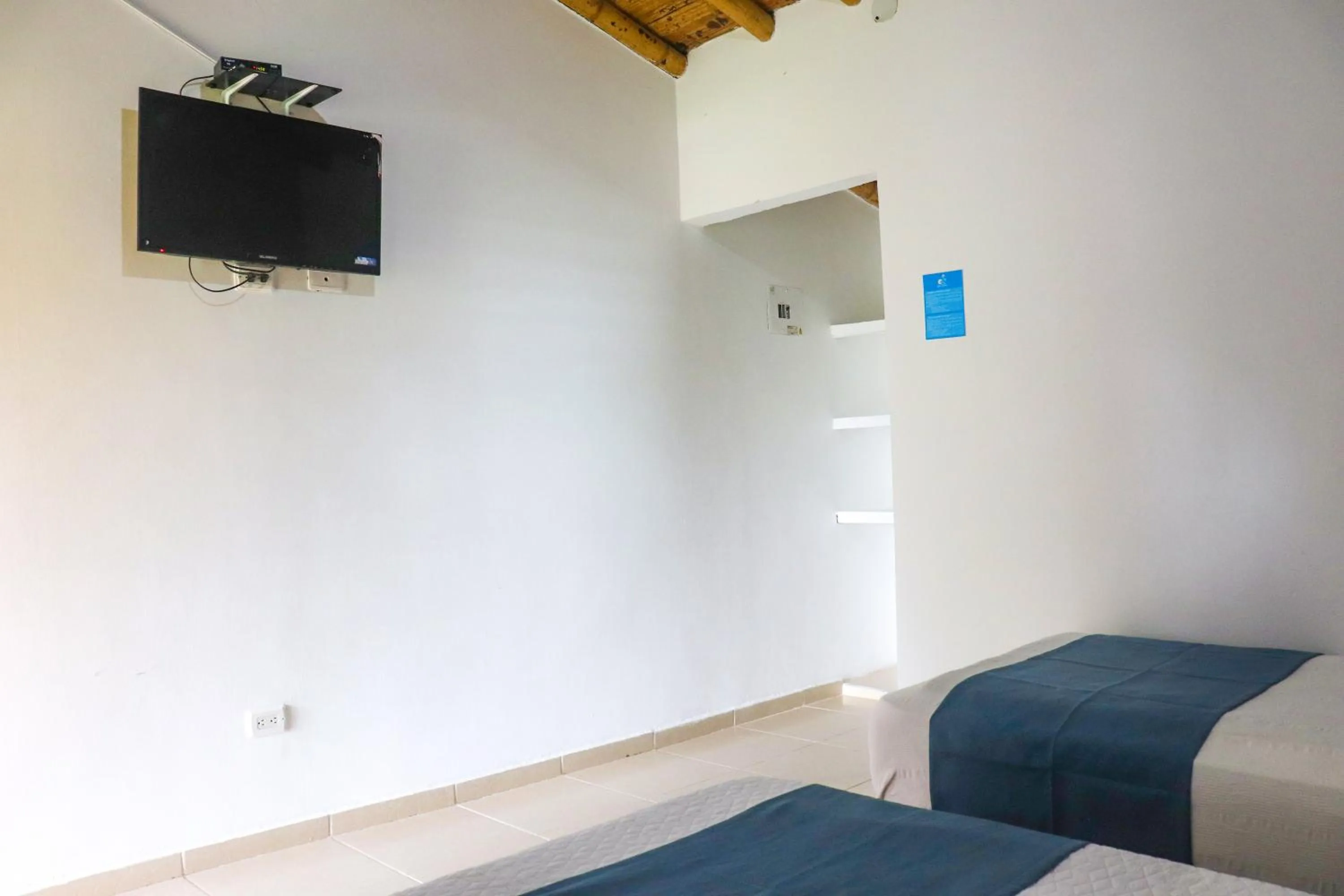 Bed in Hotel Quindio Campestre