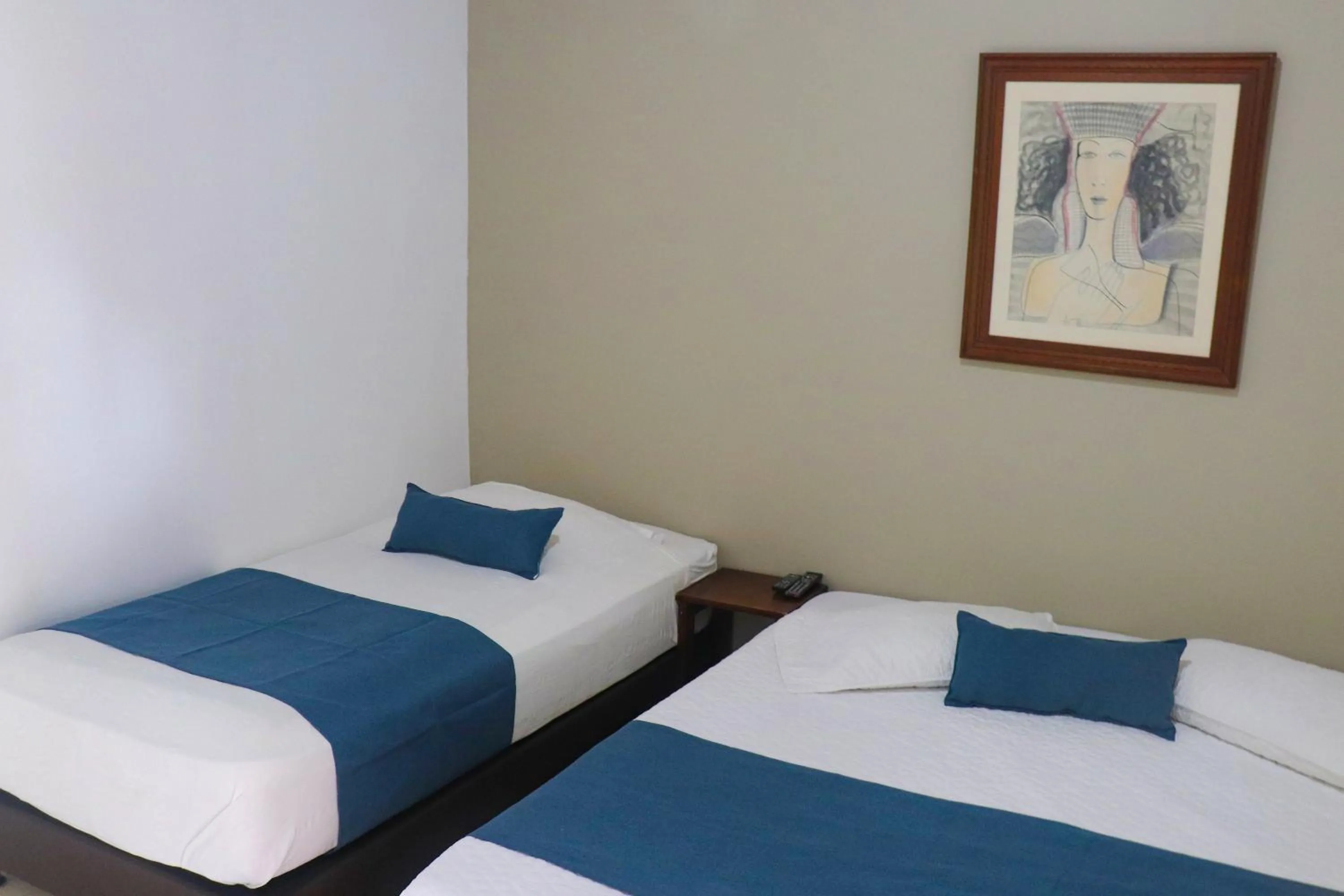 Bed in Hotel Quindio Campestre