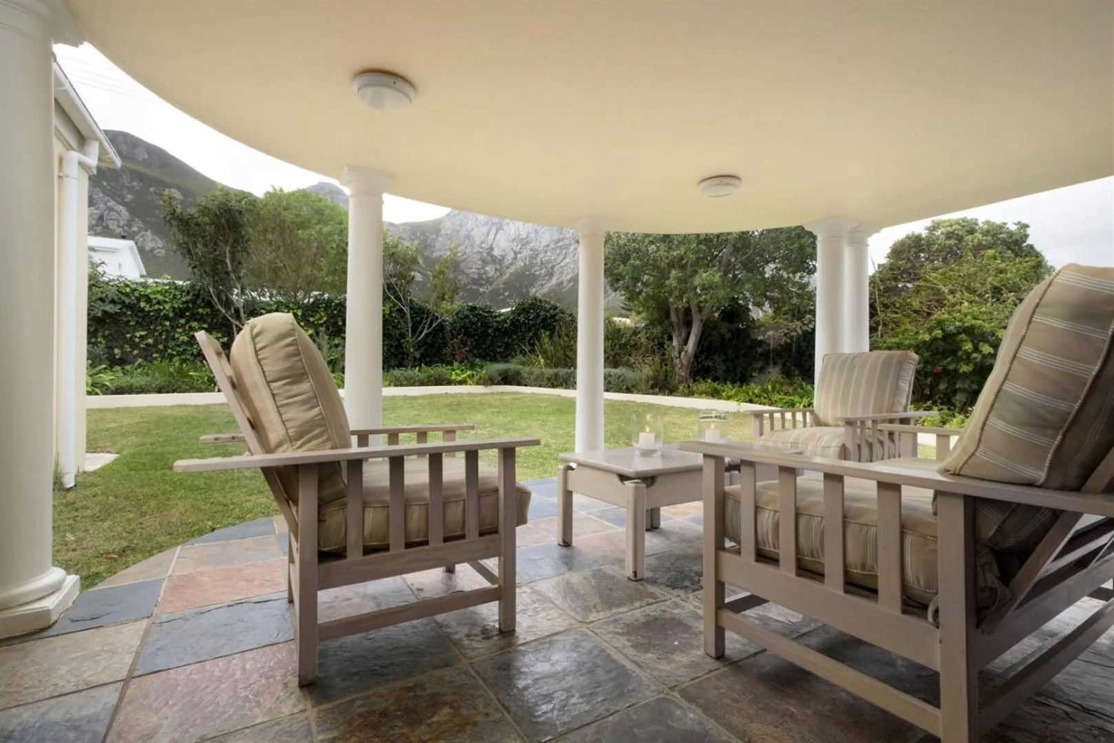 Patio in Milkwood Lodge