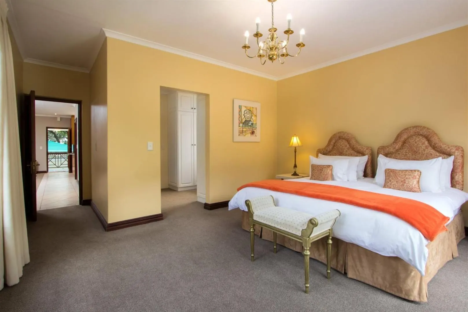 Bedroom, Bed in Milkwood Lodge