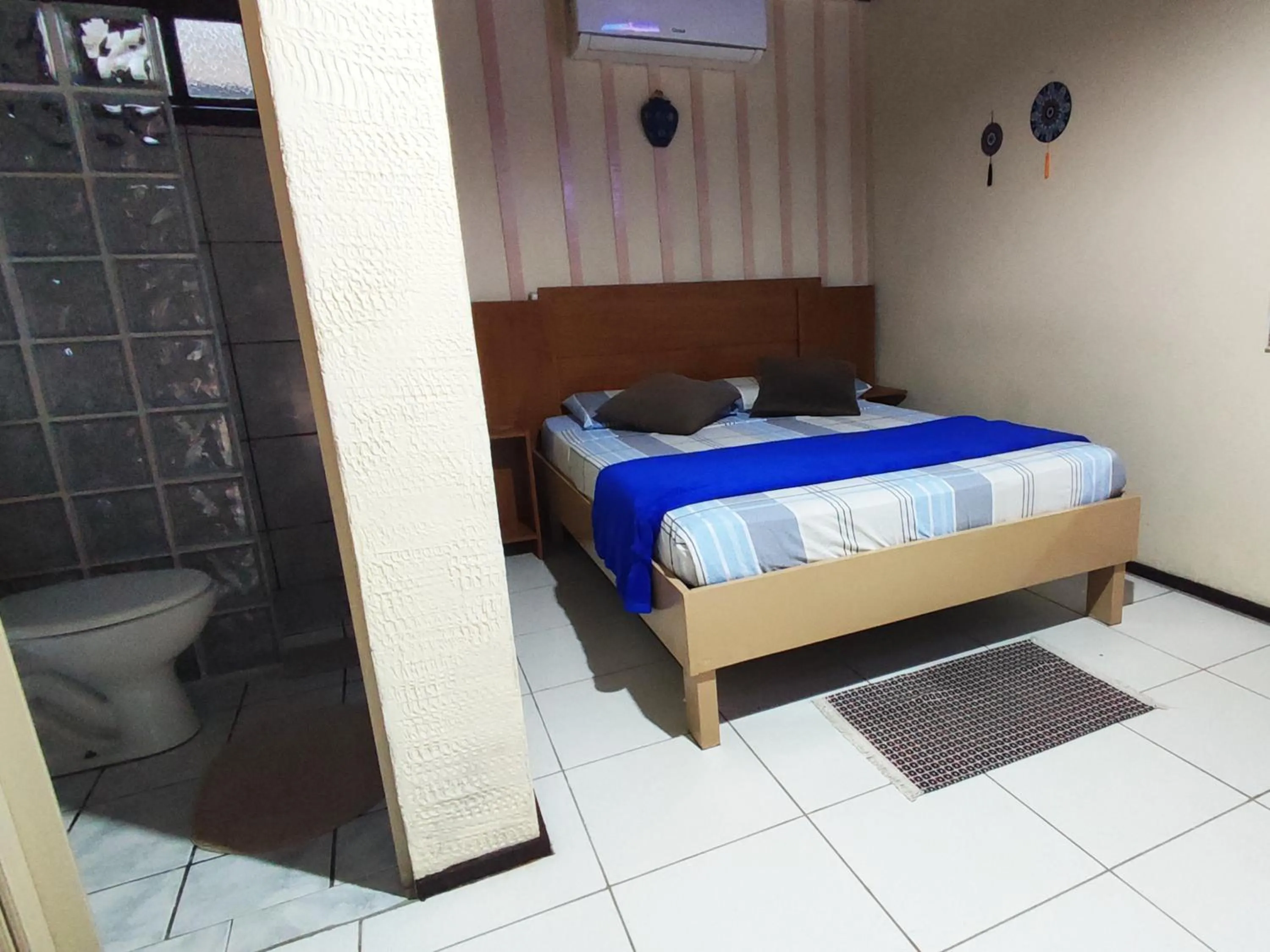 Bedroom, Bed in Pousada Recanto das Cores